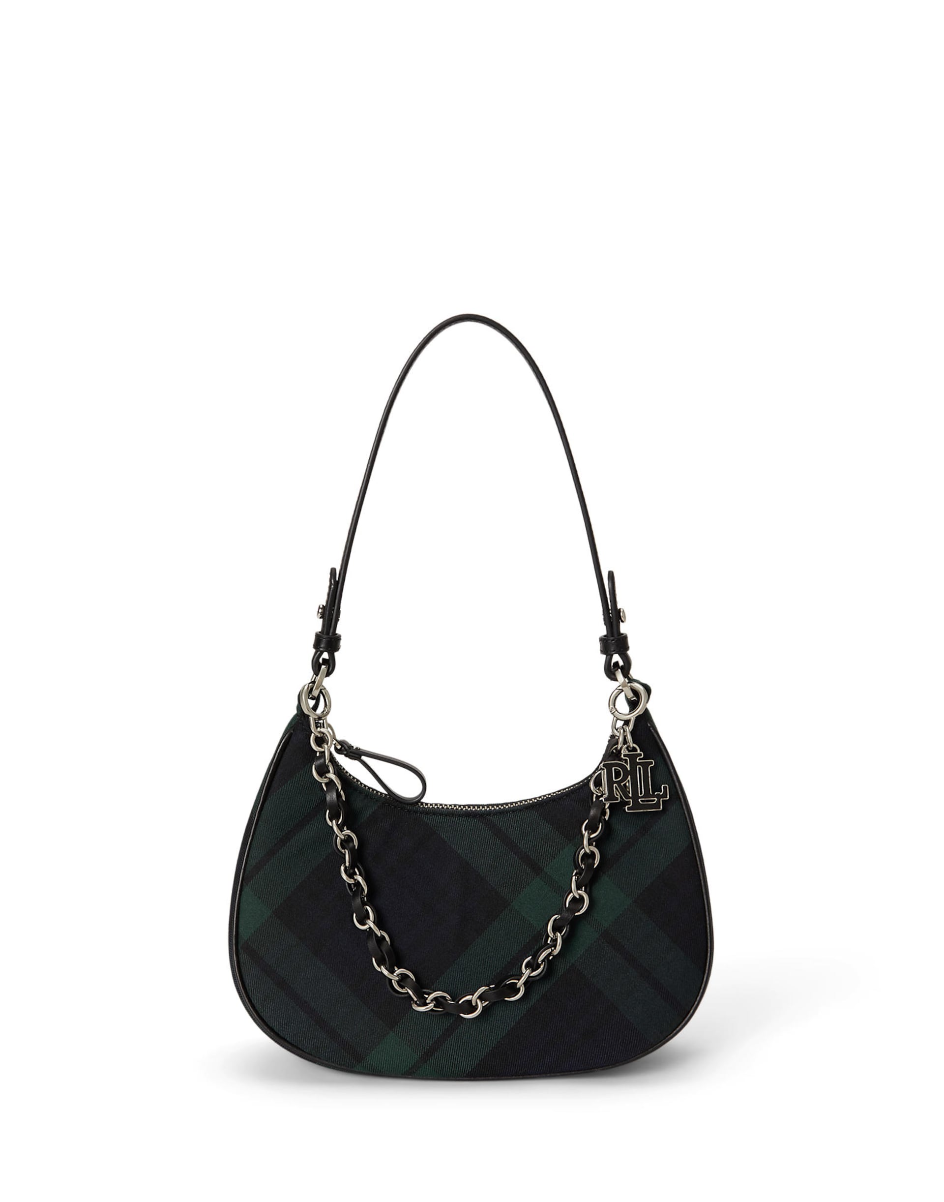 Lauren Ralph Lauren Plaid Medium Marcy Zip Shoulder Bag handväskor & axelremsväskor dam – bild 7