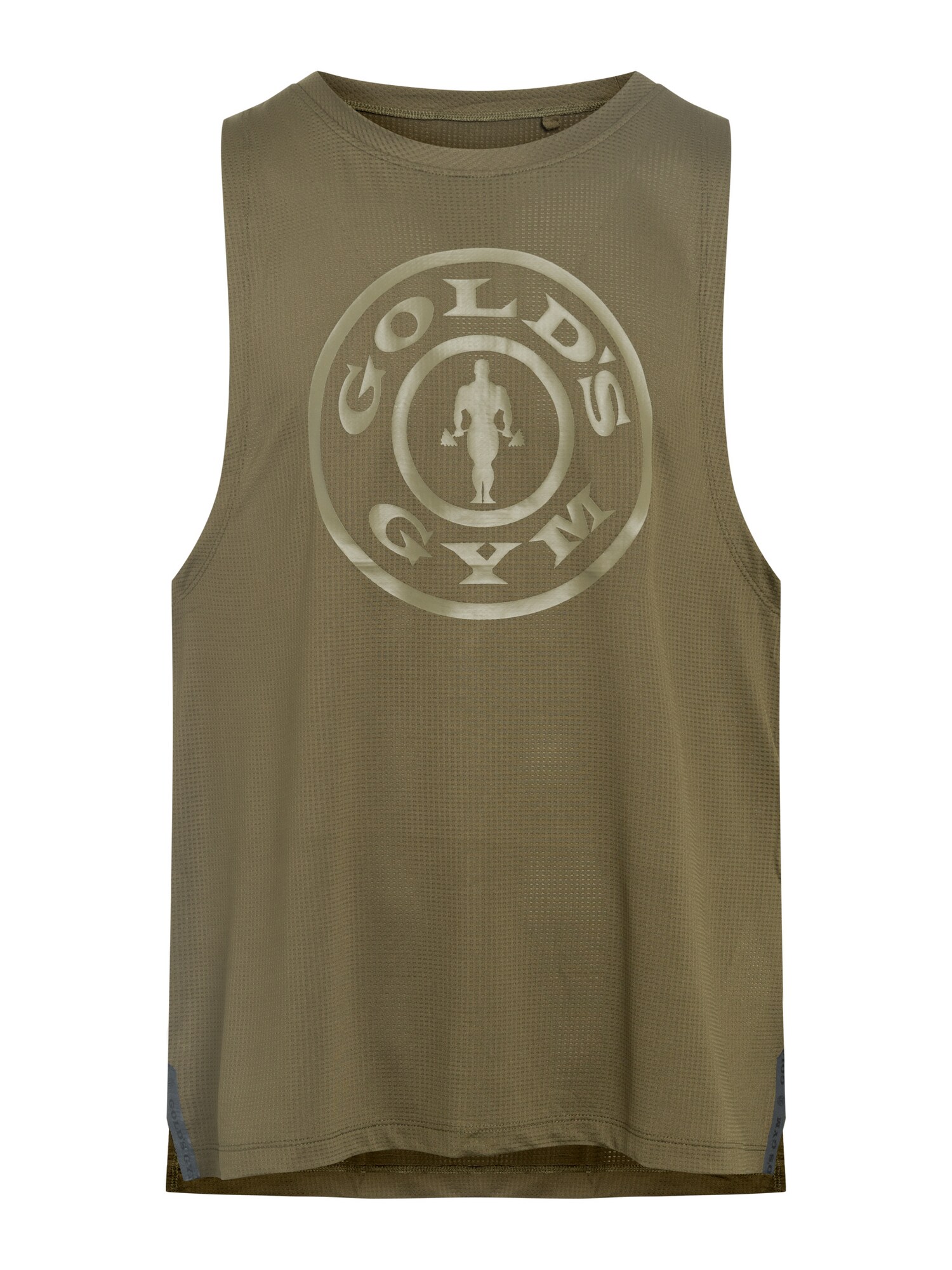 GOLD´S GYM APPAREL Bluser & t-shirts 'Pierce'  khaki / pastelgrøn