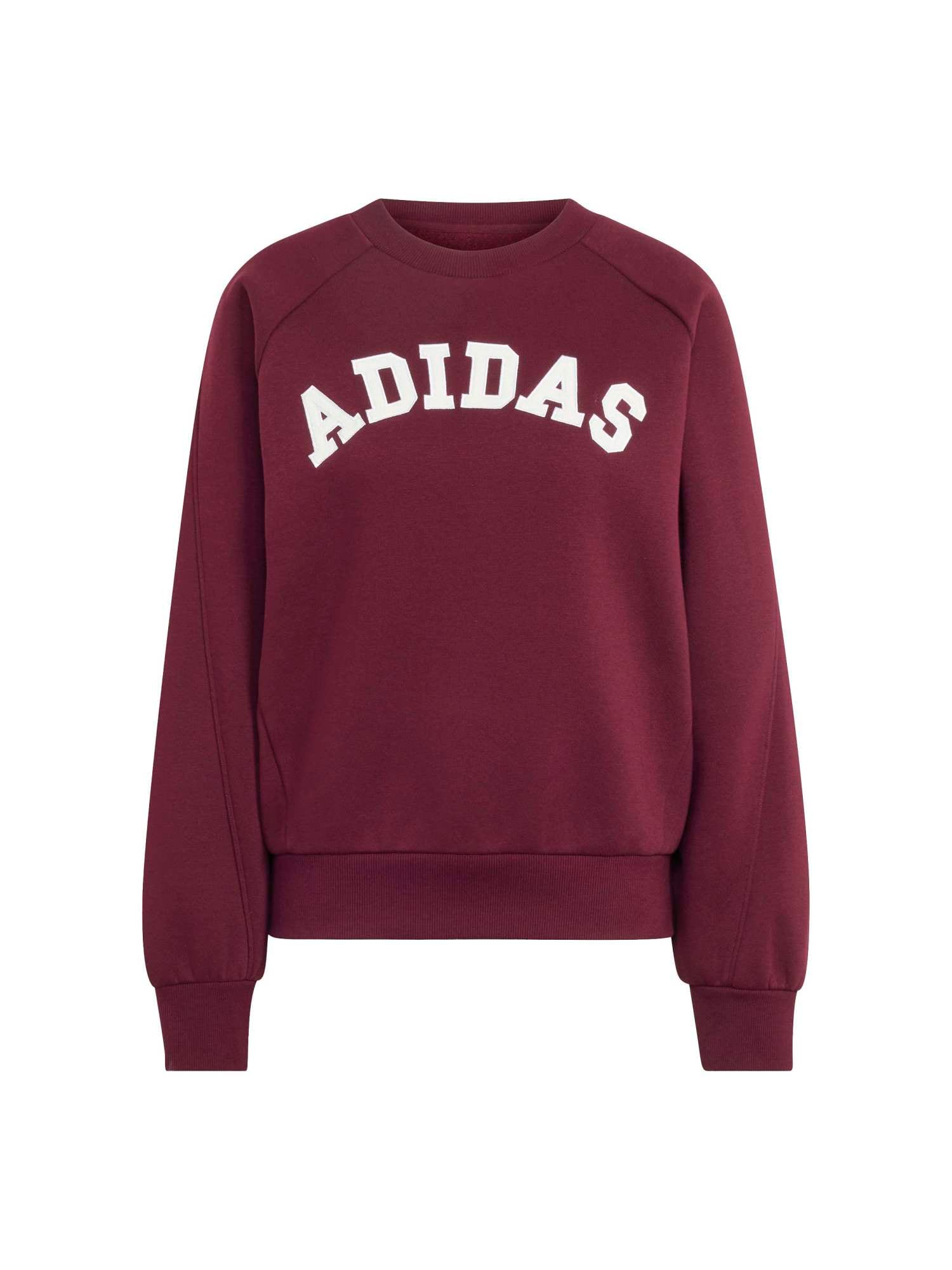 ADIDAS SPORTSWEAR Hanorac sport gri deschis / roșu bordeaux