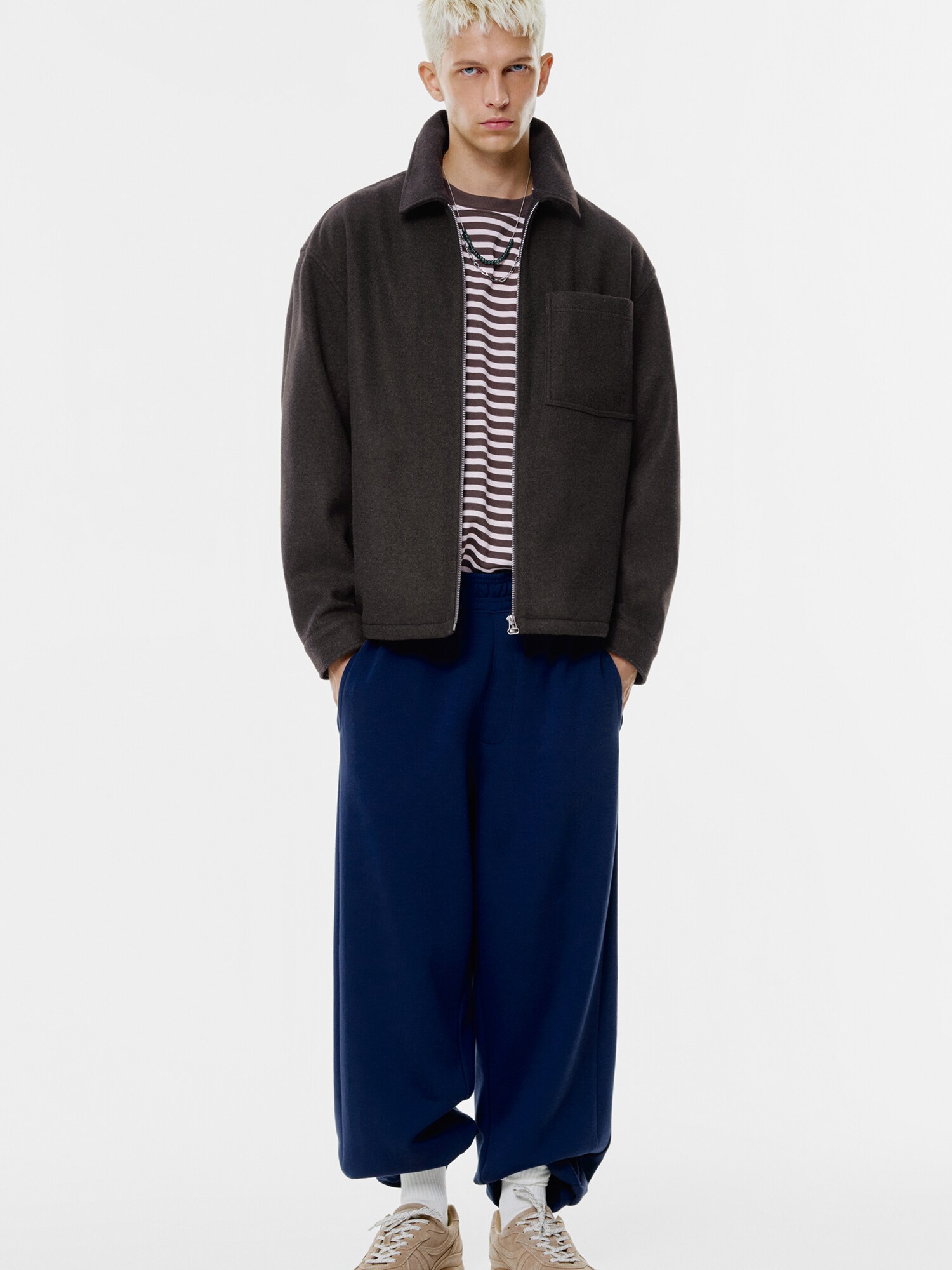 Pull&Bear Prechodná bunda  čierna (obrázok 6)