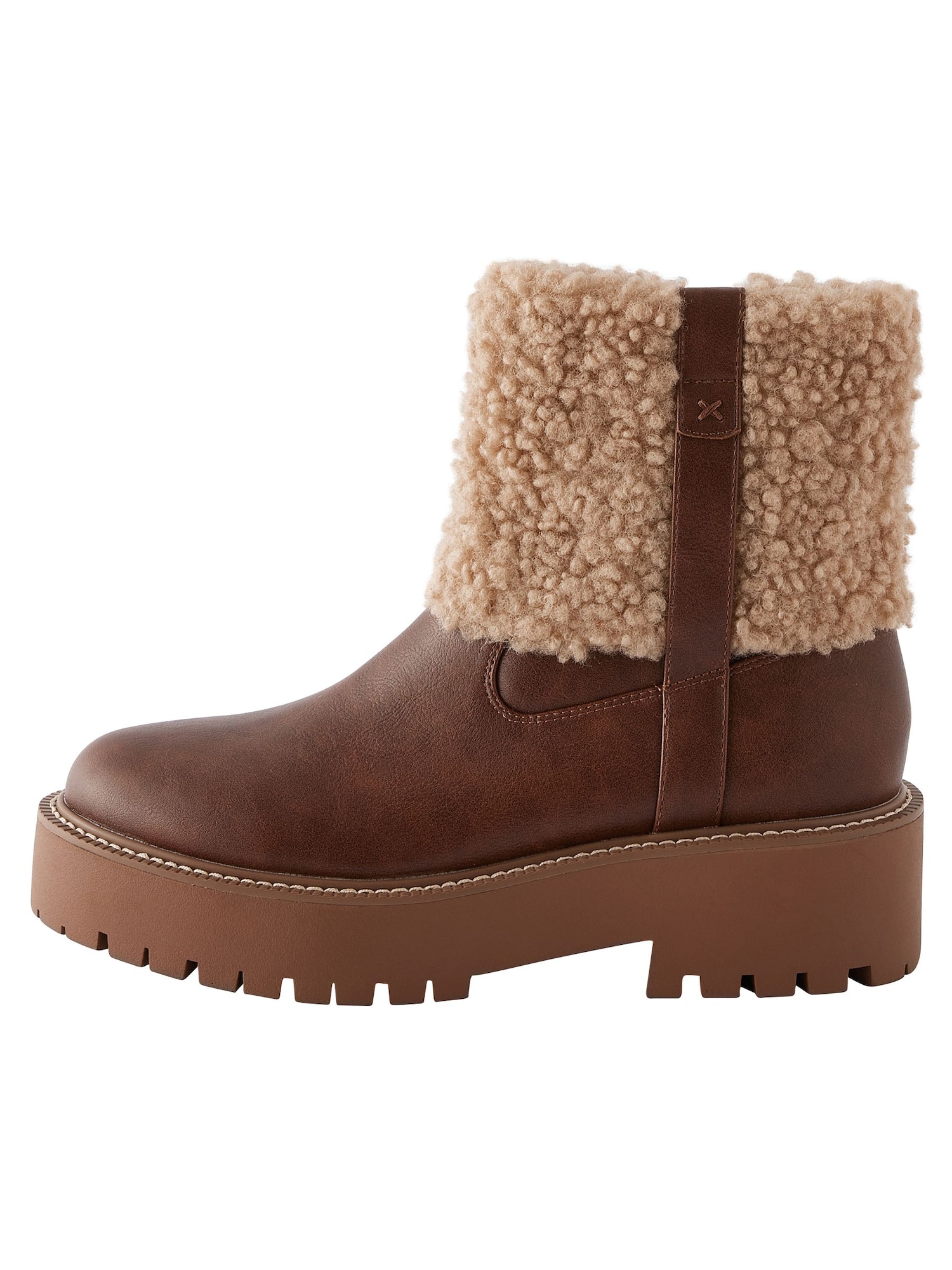 Next Botine  bej / maro