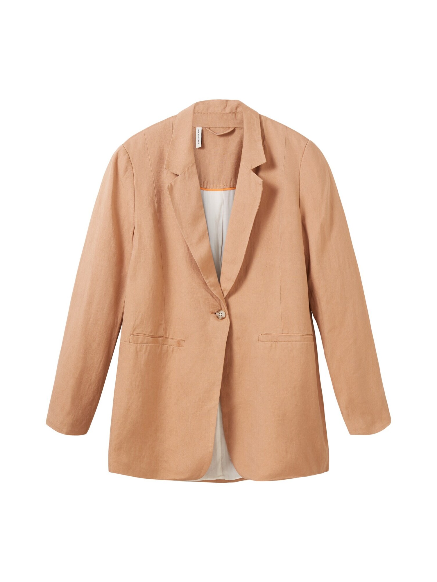 TOM TAILOR Blazer  svetlo rjava