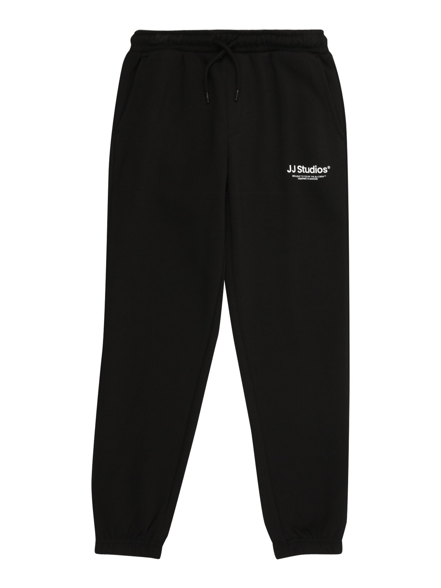 Jack & Jones Junior Pantaloni 'JPSTKane'  negru / alb