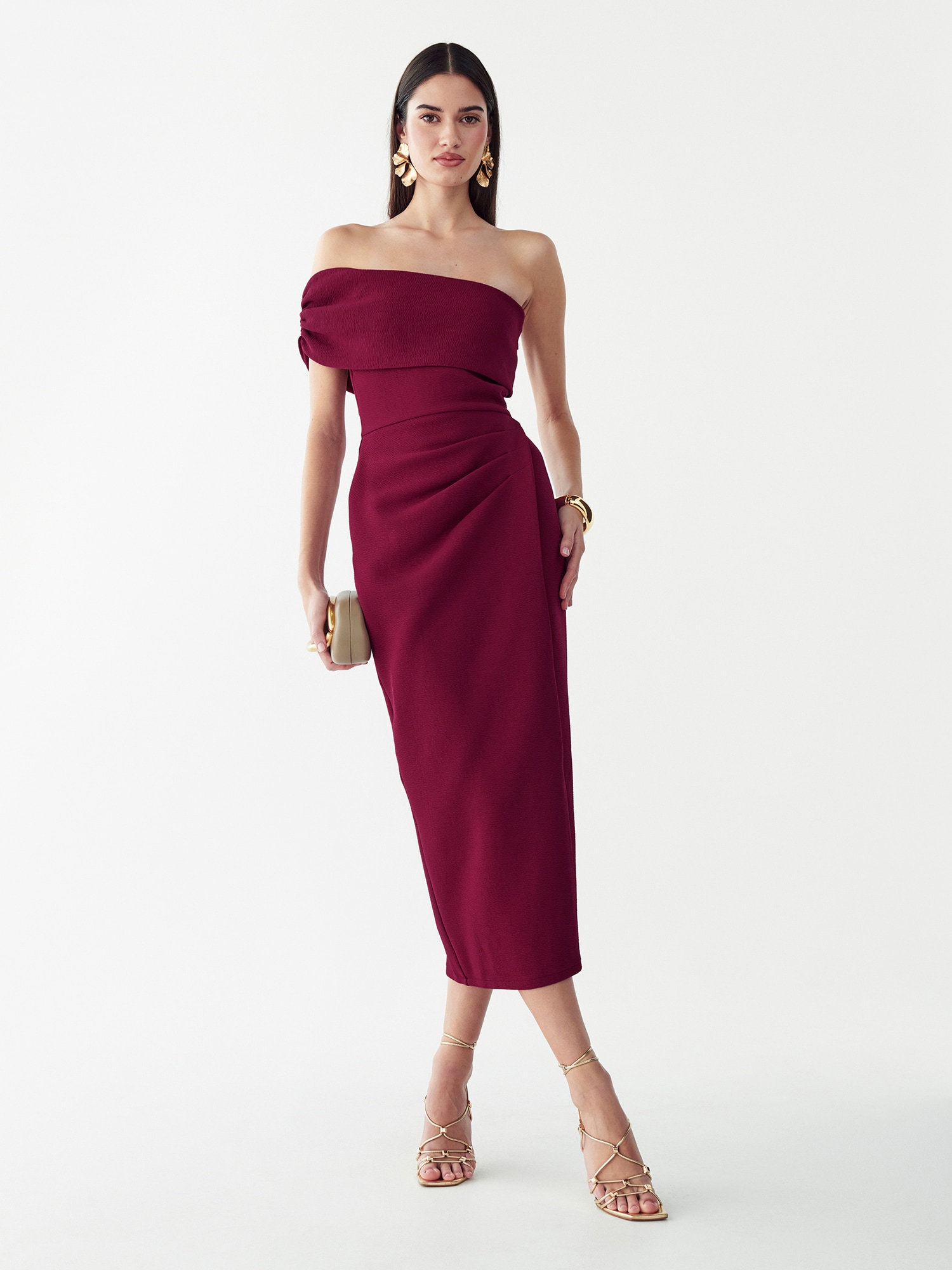 BWLDR Rochie de cocktail LILA roșu