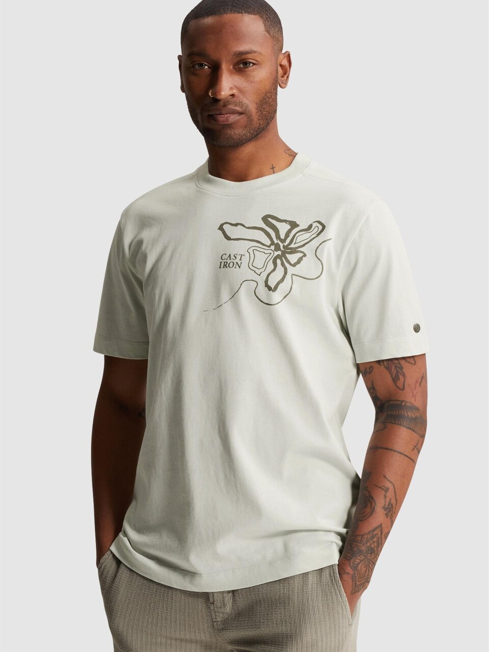 T-shirt 'T-shirt in jersey with artwork'