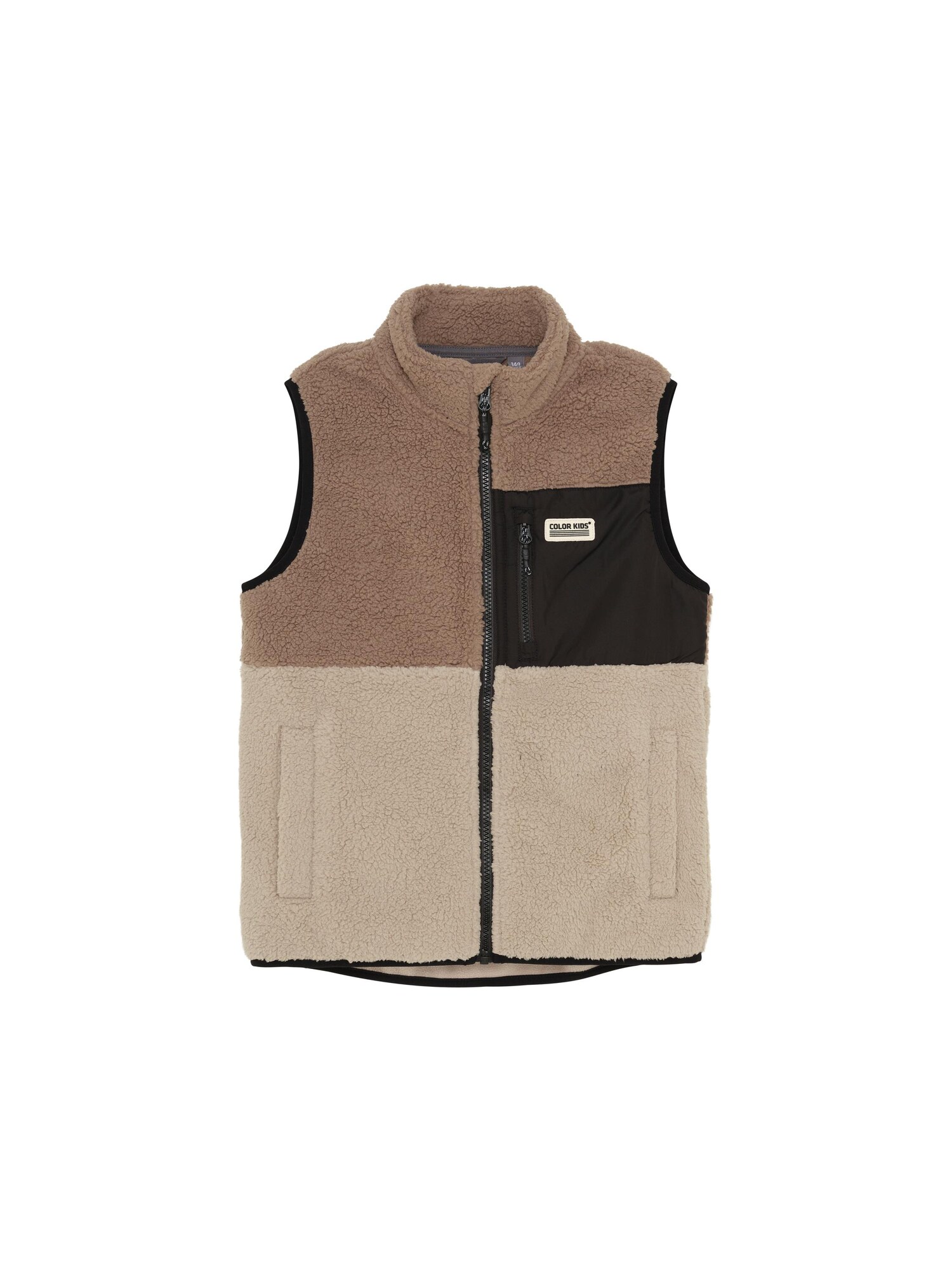COLOR KIDS Chaleco ' COFleece Vest '  marrón