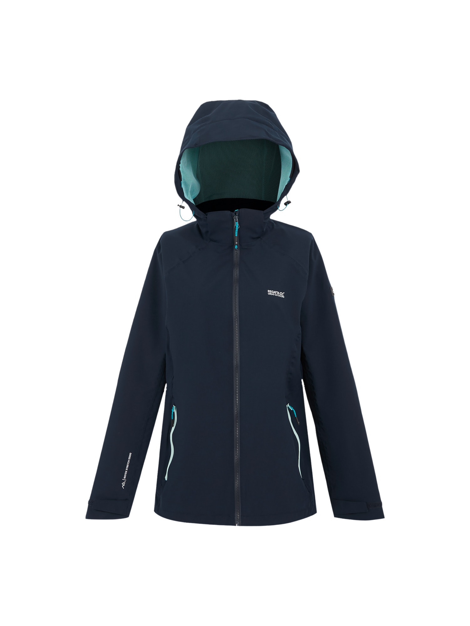 REGATTA Giacca di mezza stagione 'Bosfield III'  turchese / blu scuro