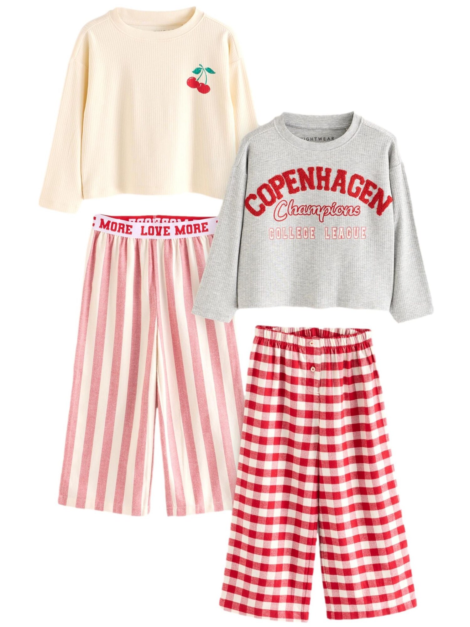Next Pijamale  mai multe culori