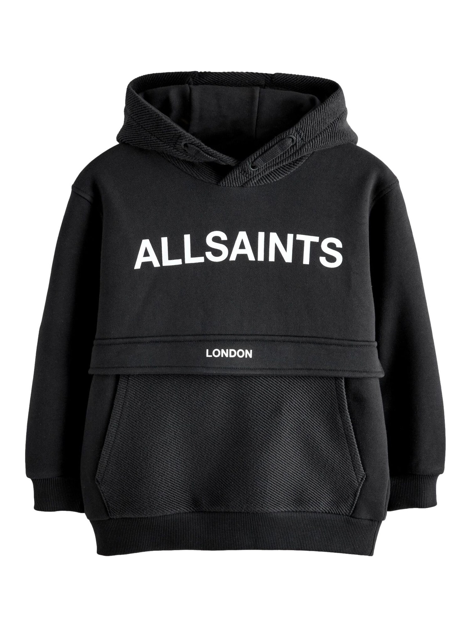 smALLSAINTS Bluză de molton  negru / alb