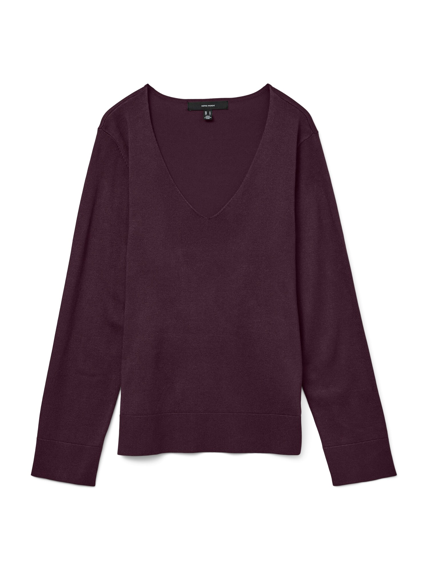 VERO MODA Pulover VMSILJE  roșu vin