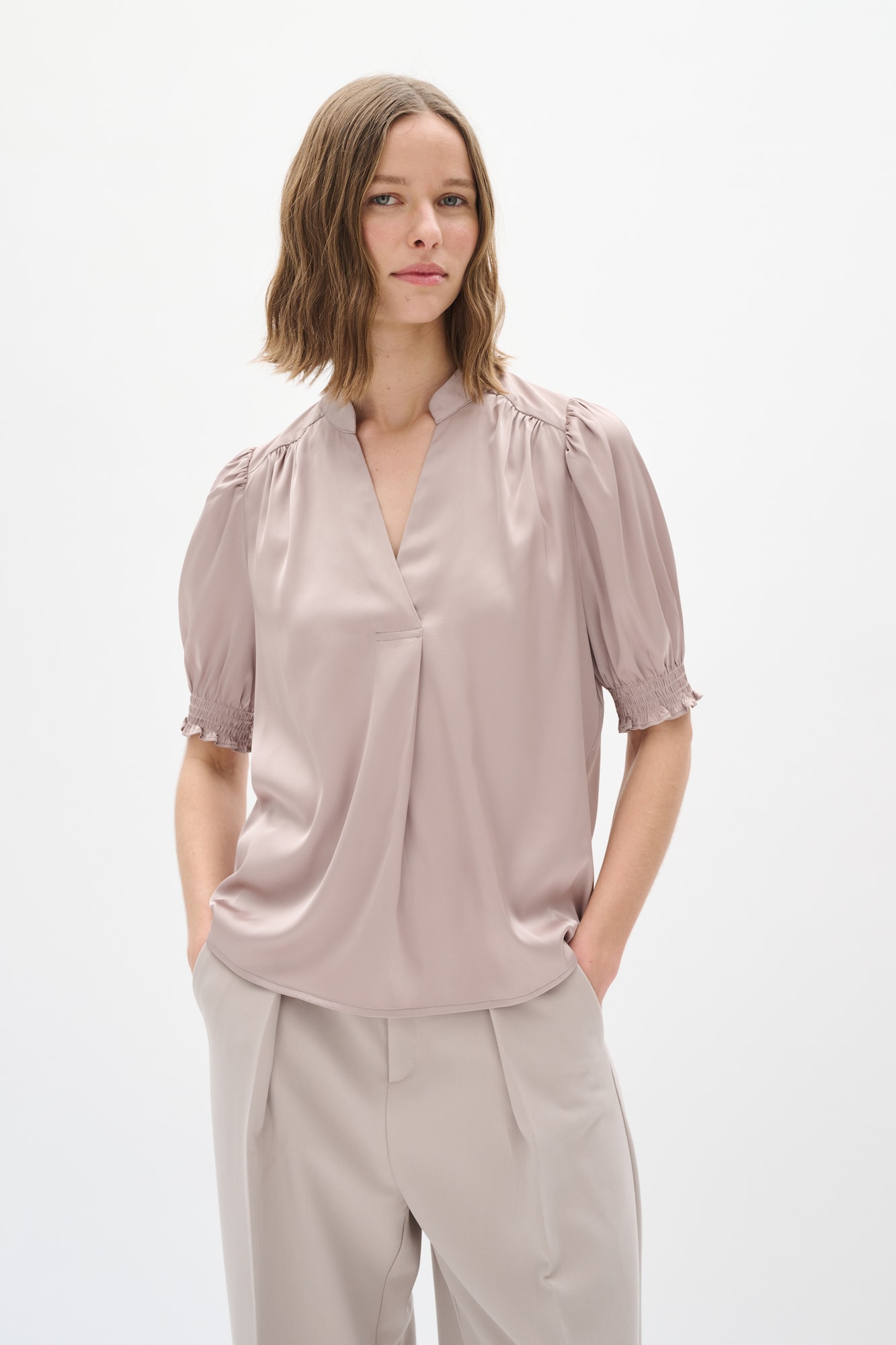 InWear Blúz 'Idina'  testszínű termék 2. képe