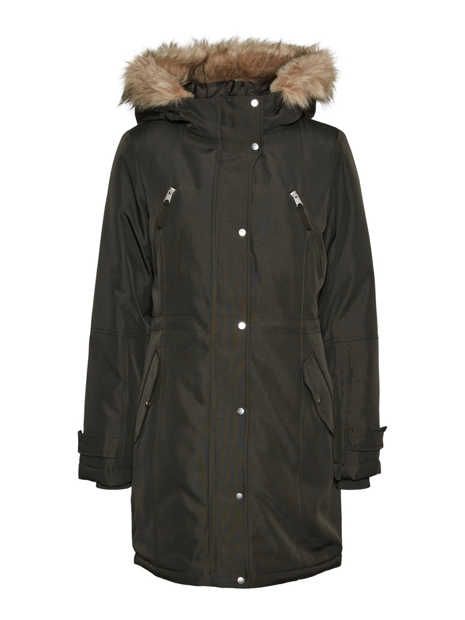 VERO MODA Téli parka 'Track'  fenyő akciós termékkép 1