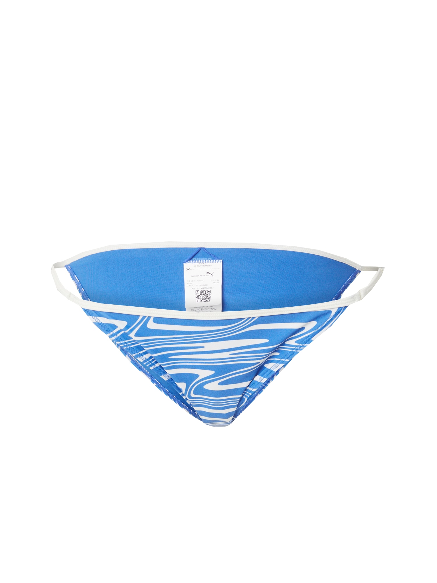 PUMA Slip costum de baie  albastru / alb