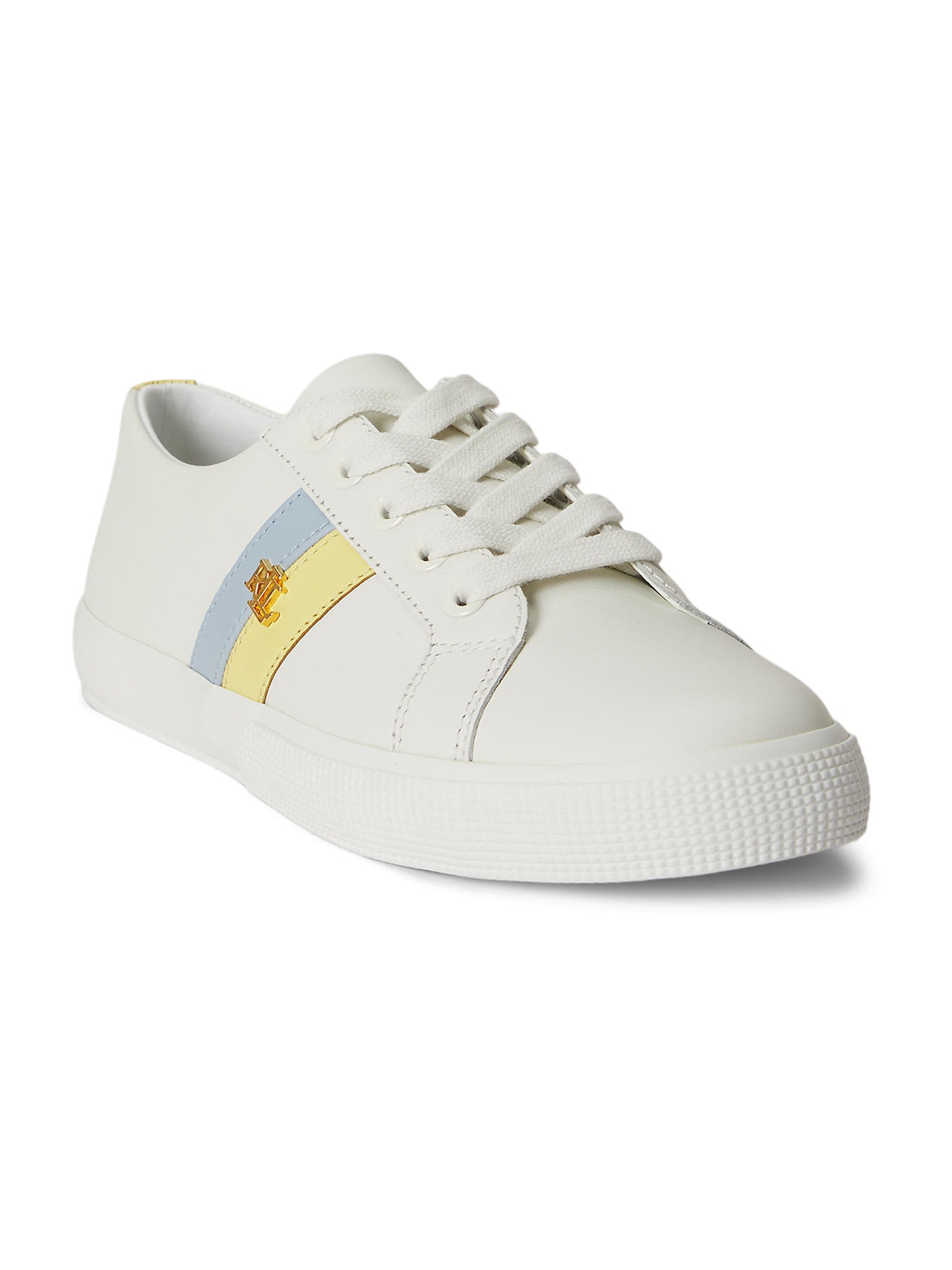 Lauren Ralph Lauren Sneaker low 'JANSON II'  albastru deschis / galben / alb