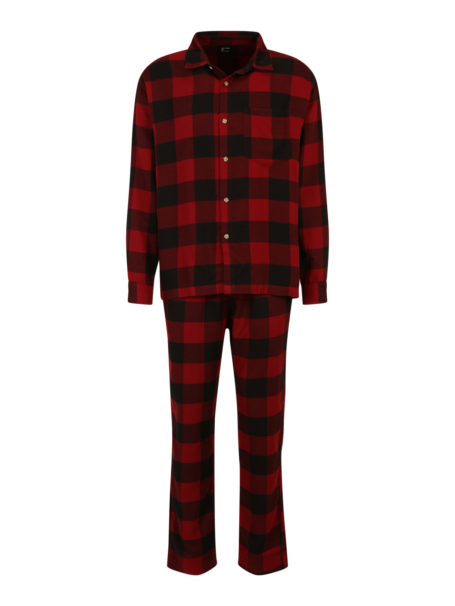 Gilly Hicks Ilga pižama raudona / juoda