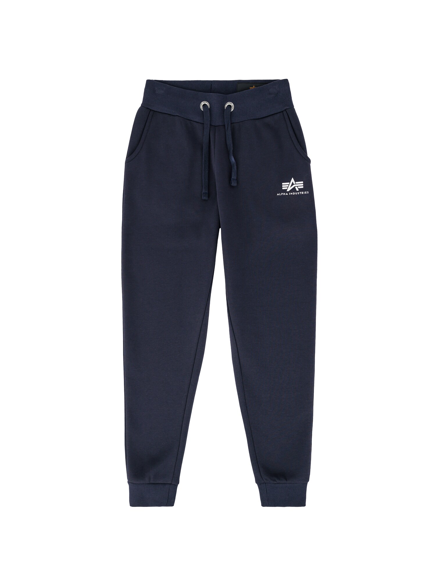 ALPHA INDUSTRIES Pantaloni  albastru marin / alb