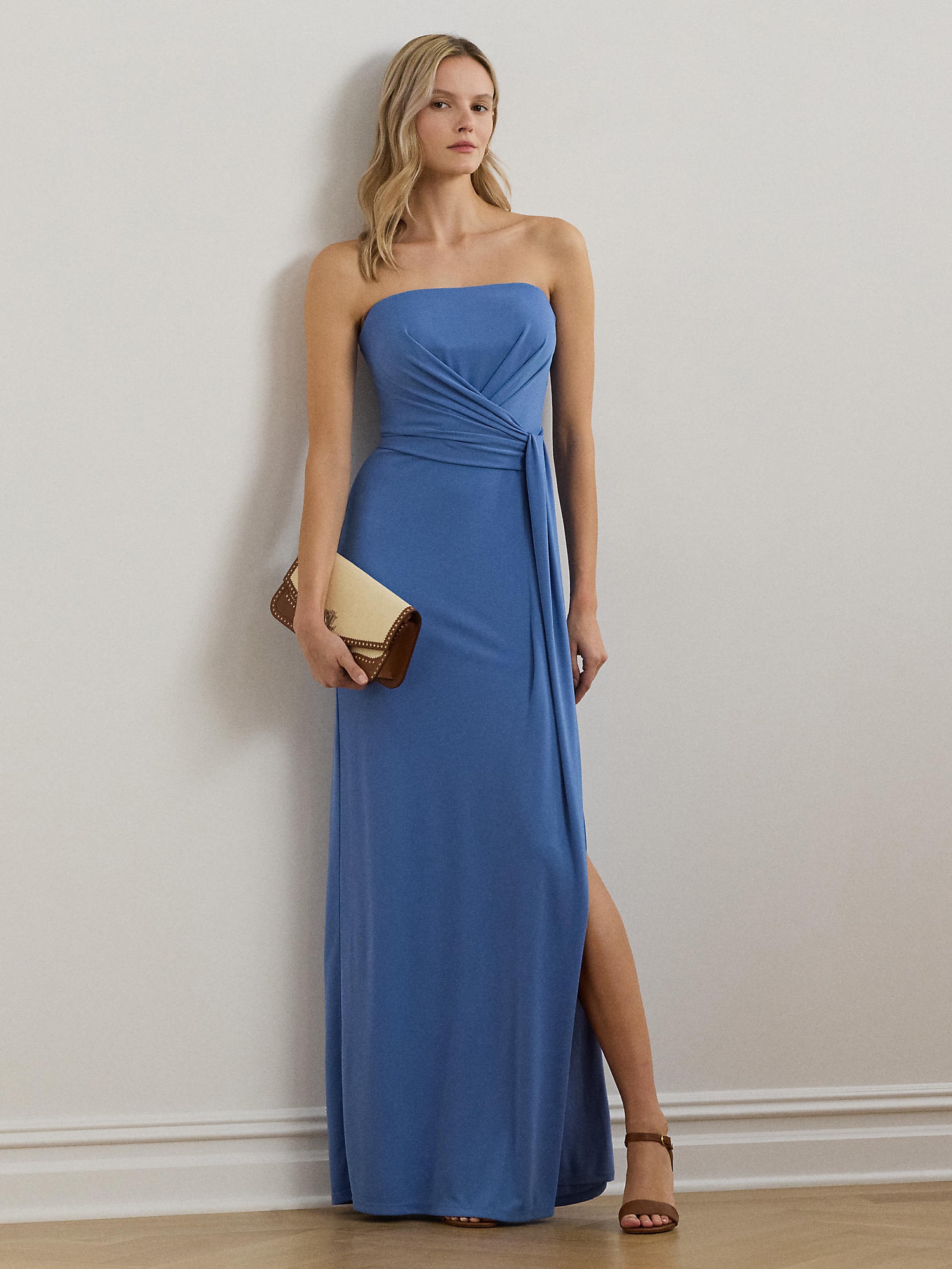 Lauren Ralph Lauren Estélyi ruhák  királykék termék 2. képe