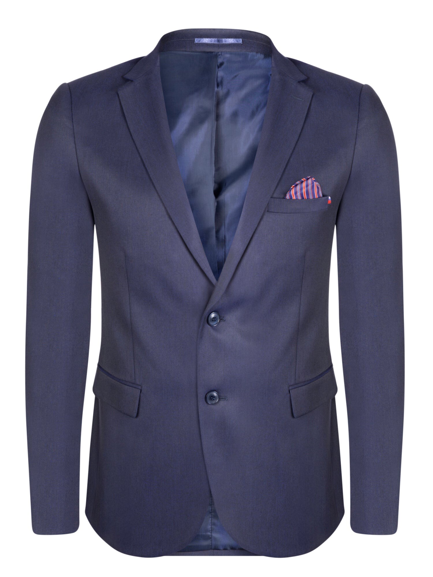 Dandalo Sacou  bleumarin / roșu orange / alb