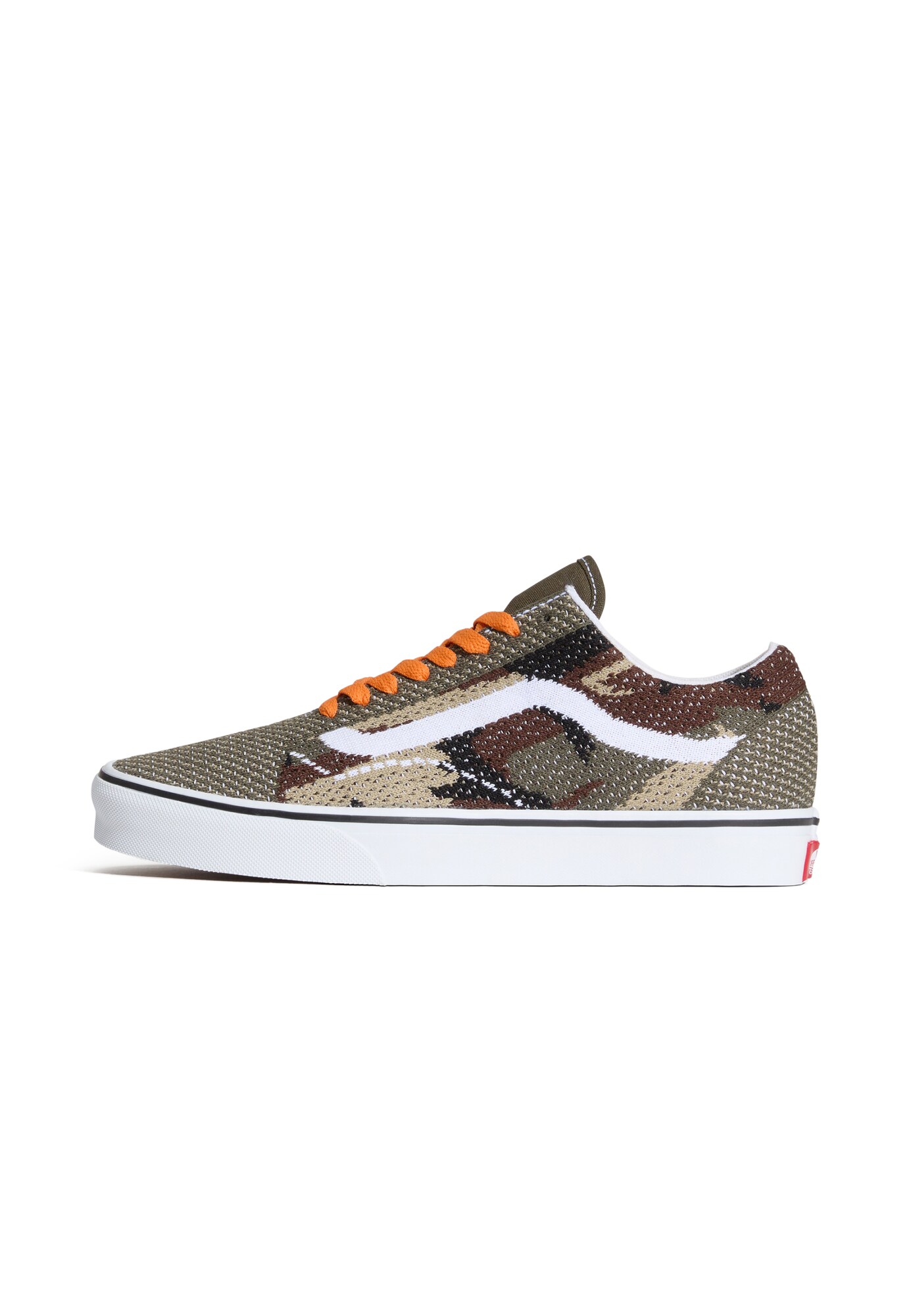 VANS Sneaker low Old Skool Ek  maro / verde / negru / alb