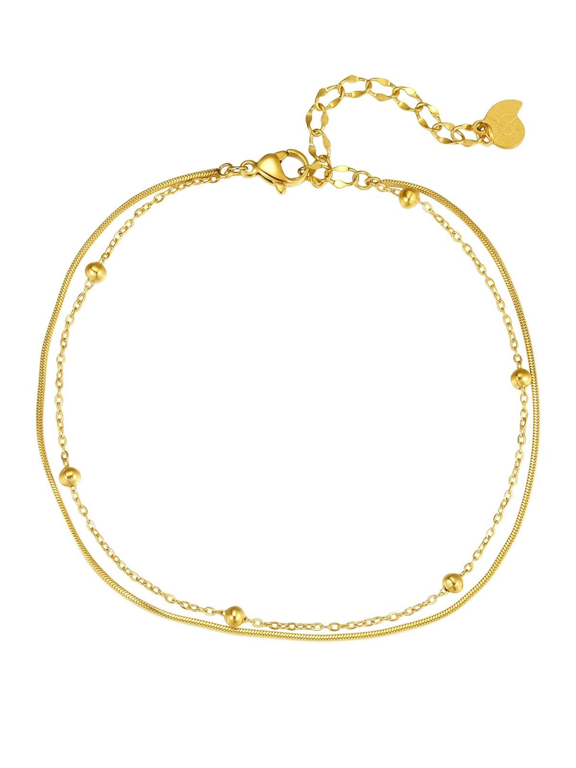 Hey Happiness Fotsmycke 'Sea Beads' armband dam