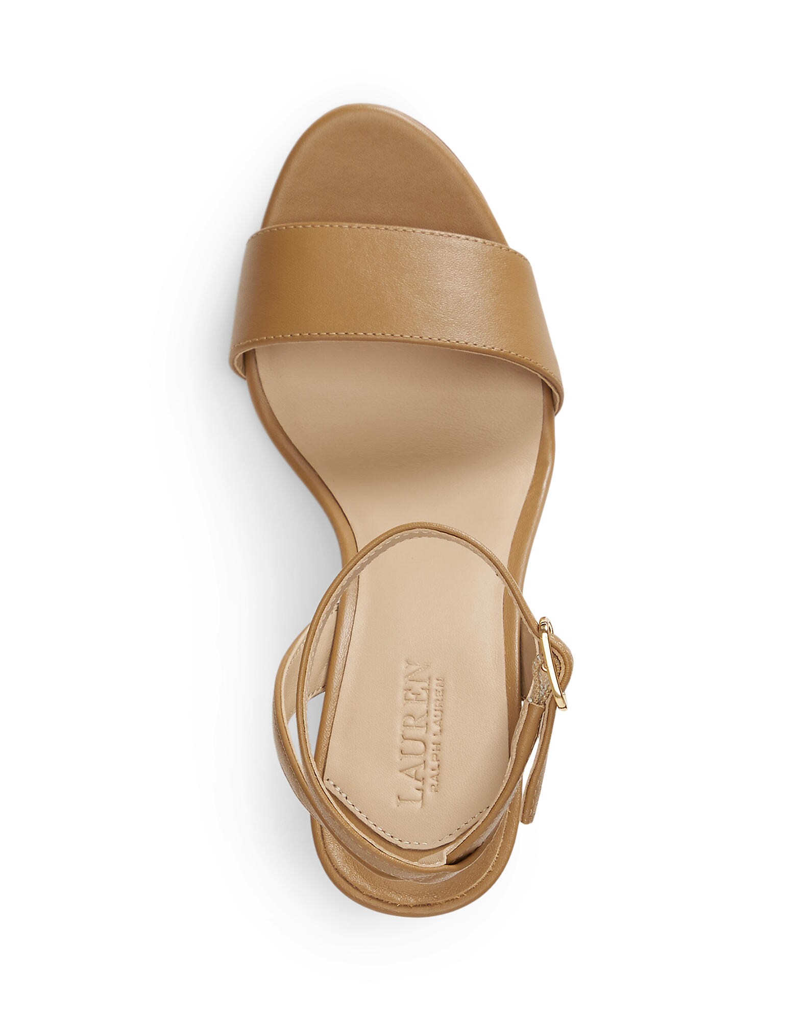 Lauren Ralph Lauren Sandalias con hebilla 'GRACY' camelo – imagen 3