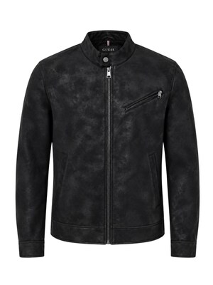 GUESS Chaqueta de invierno 'Giacche M6YL15W2806'  negro moteado