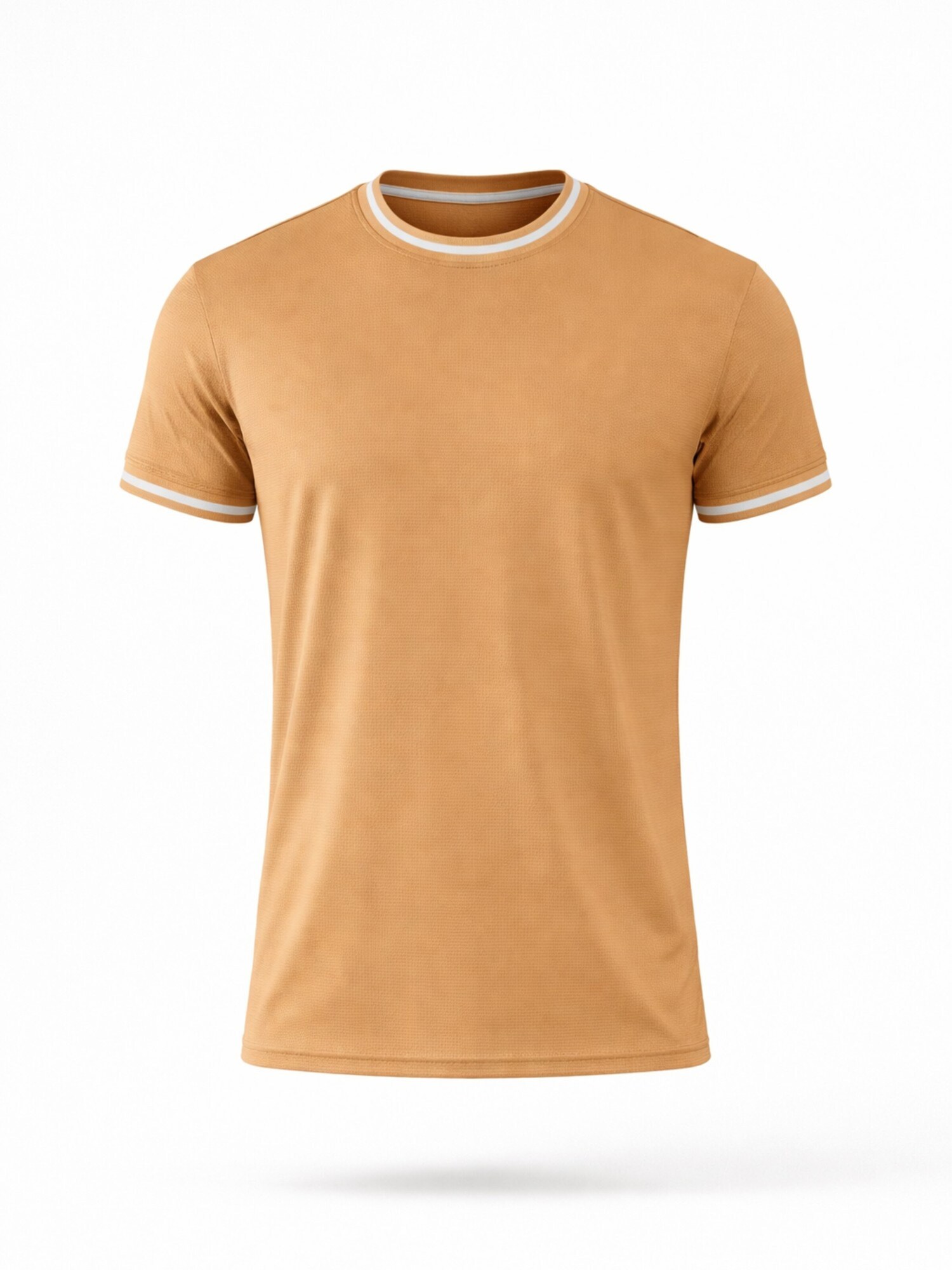 PANTONECLO Camiseta funcional 'Pantoneclo Men's Gym Short Sleeve T-Shirt' amarillo moteado