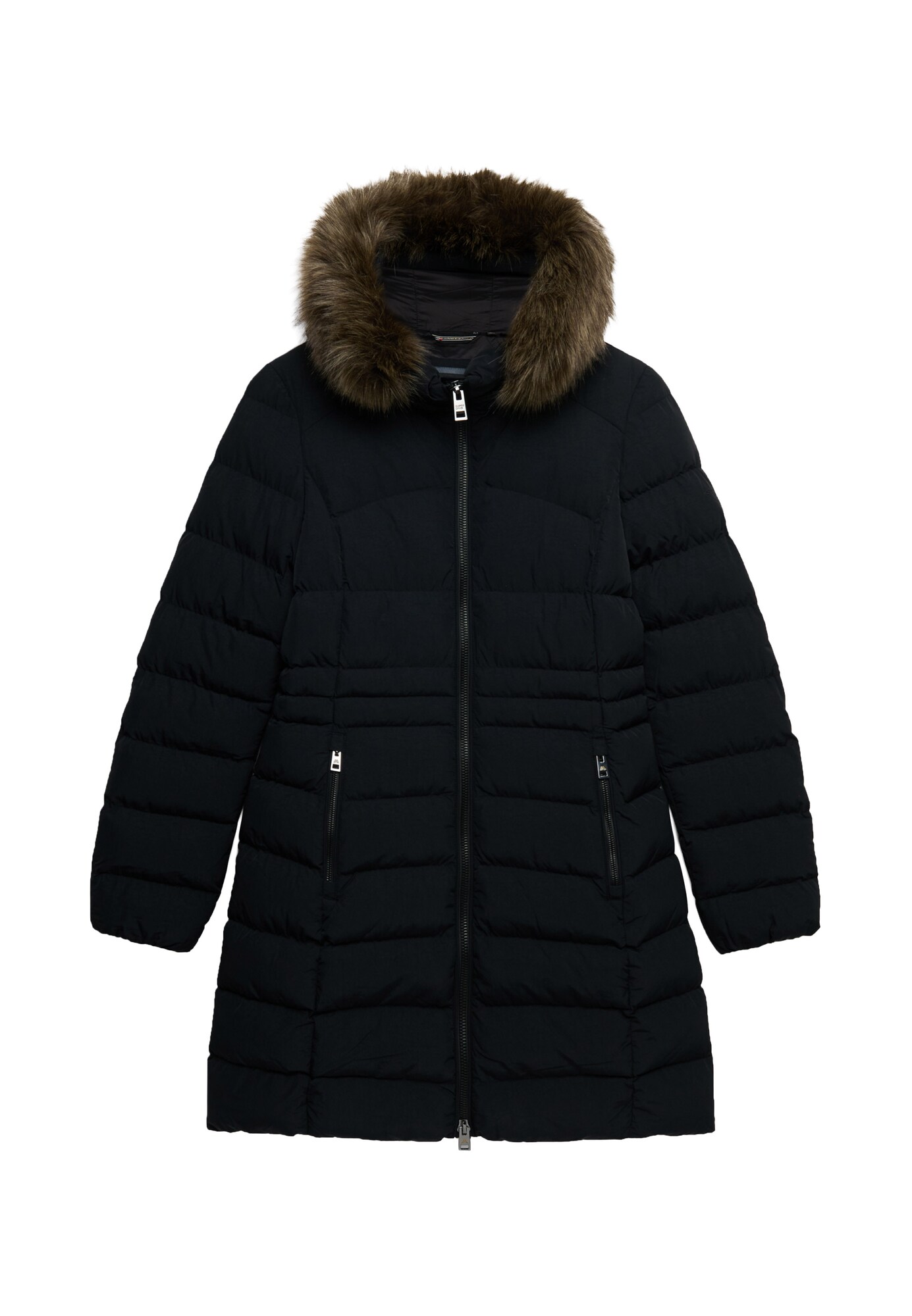 Superdry & Co Palton de iarnă FUJI negru