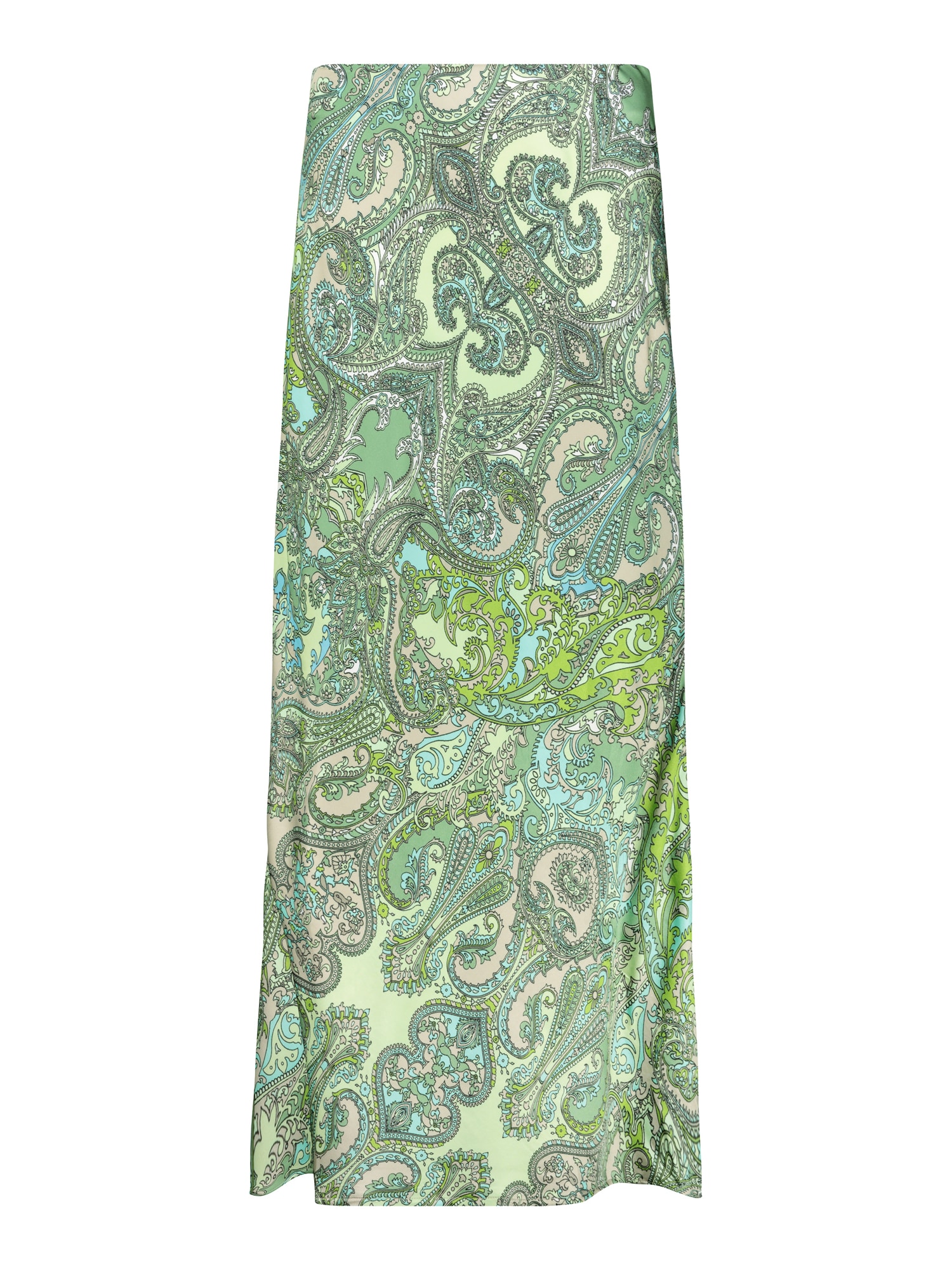 monari Fustă  azuriu / kaki / verde mentă / verde deschis