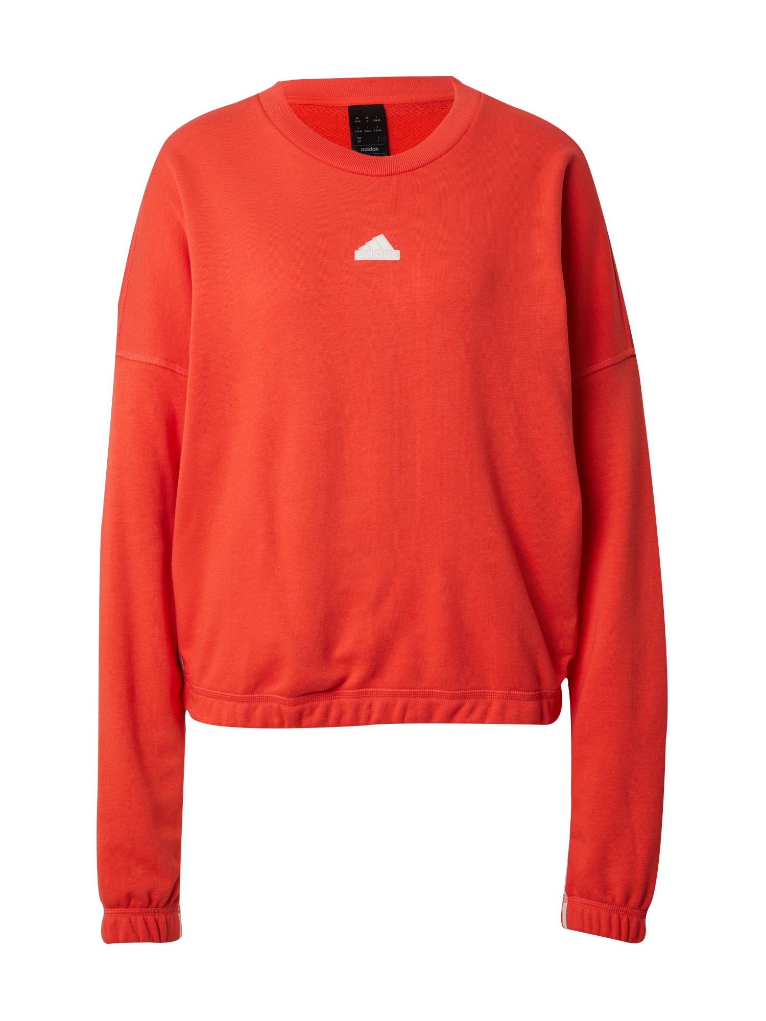 ADIDAS SPORTSWEAR Sportska sweater majica  bež / krvavo crvena