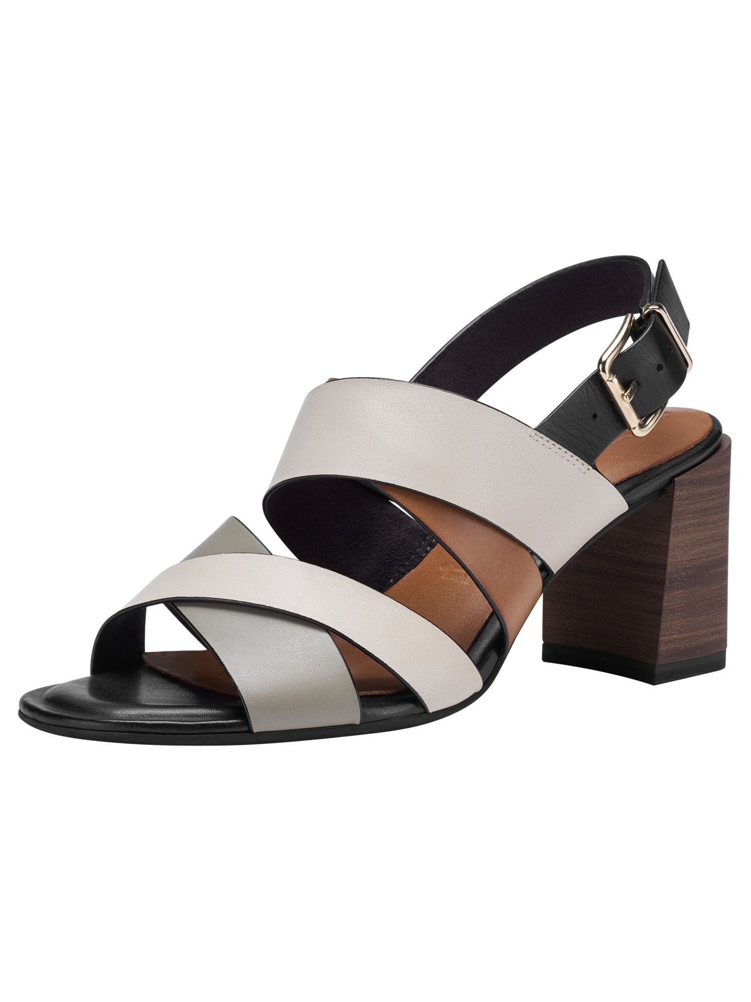 tamaris TAMARIS Sandale beige / schwarz