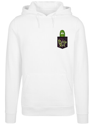 F4NT4STIC Sweatshirt ‘Rick and Morty Pickle Rick’ Groen / Lichtgroen / Roodviolet / Zwart / Wit