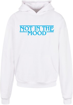 Merchcode Sweatshirt ‘NITM – Stranger Mood’ Aqua / Wit