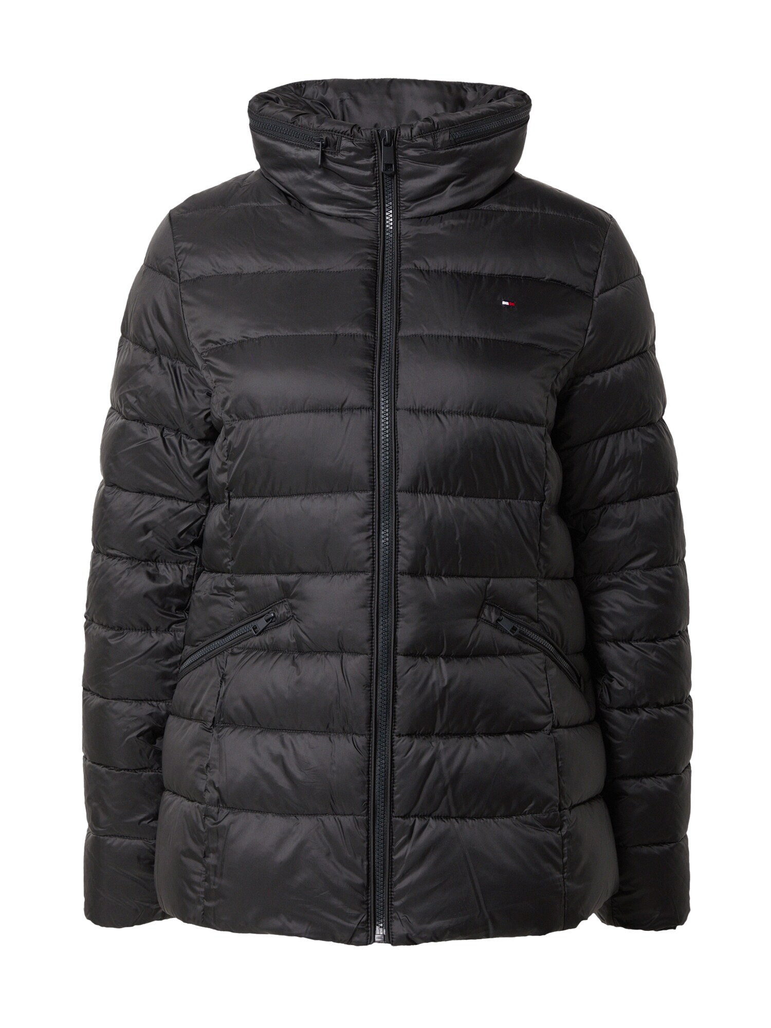TOMMY HILFIGER Zimná bunda  tmavomodrá / červená / čierna / biela