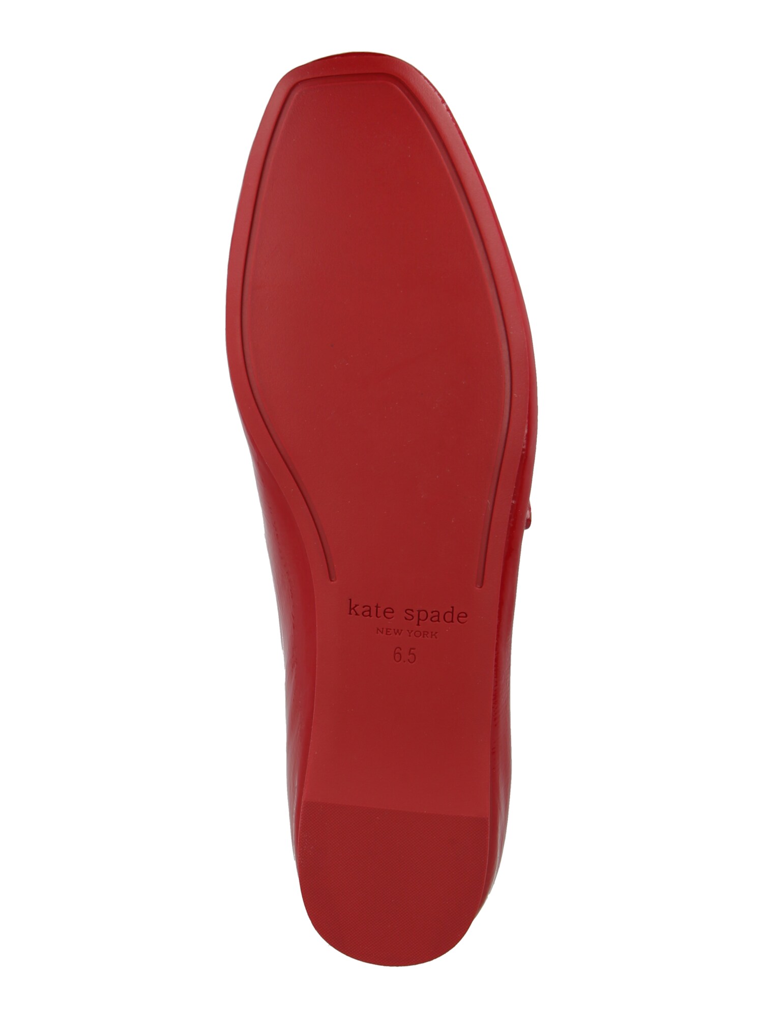 Kate Spade Bailarinas con hebilla  rojo oscuro – imagen 3