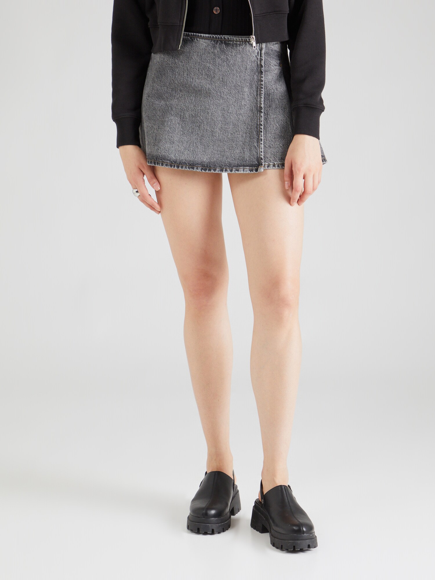 TOPSHOP Szoknyák  szürke termék 2. képe