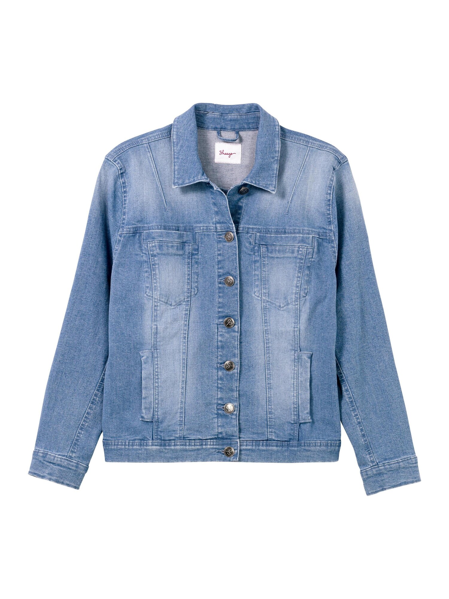 SHEEGO Geacă de primăvară-toamnă  albastru denim