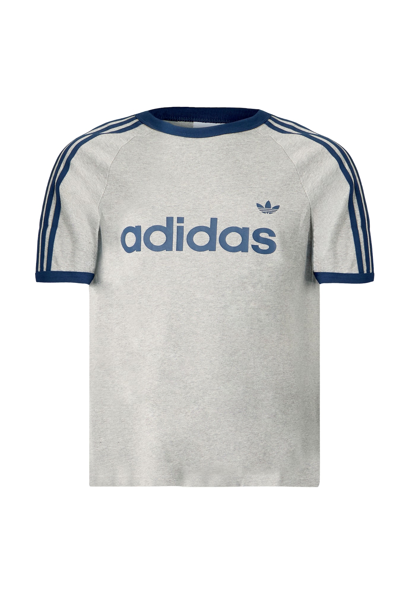 ADIDAS ORIGINALS Tricou Ringer bleumarin / gri