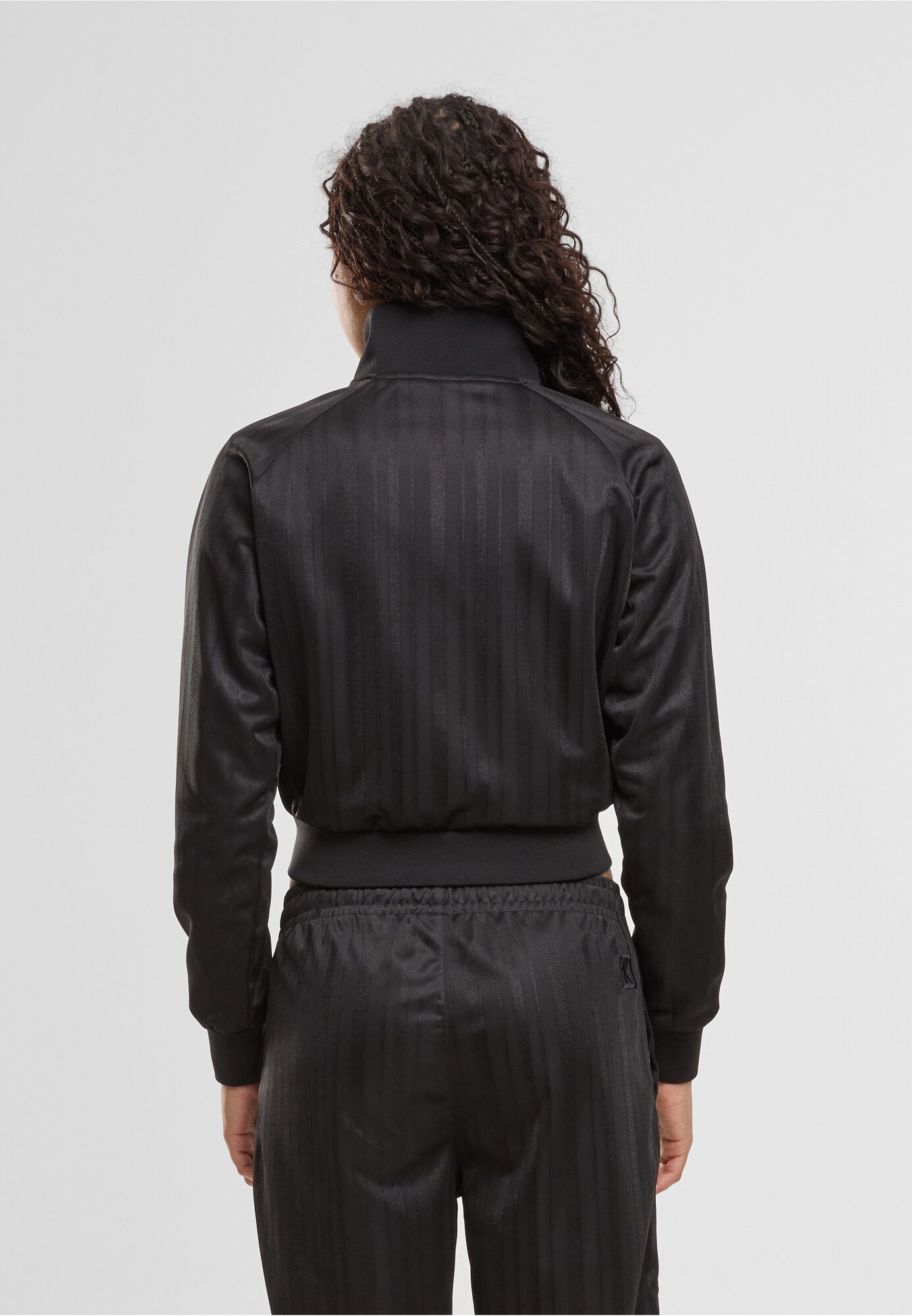 Karl Kani Chaqueta de entretiempo negro / blanco – imagen 4