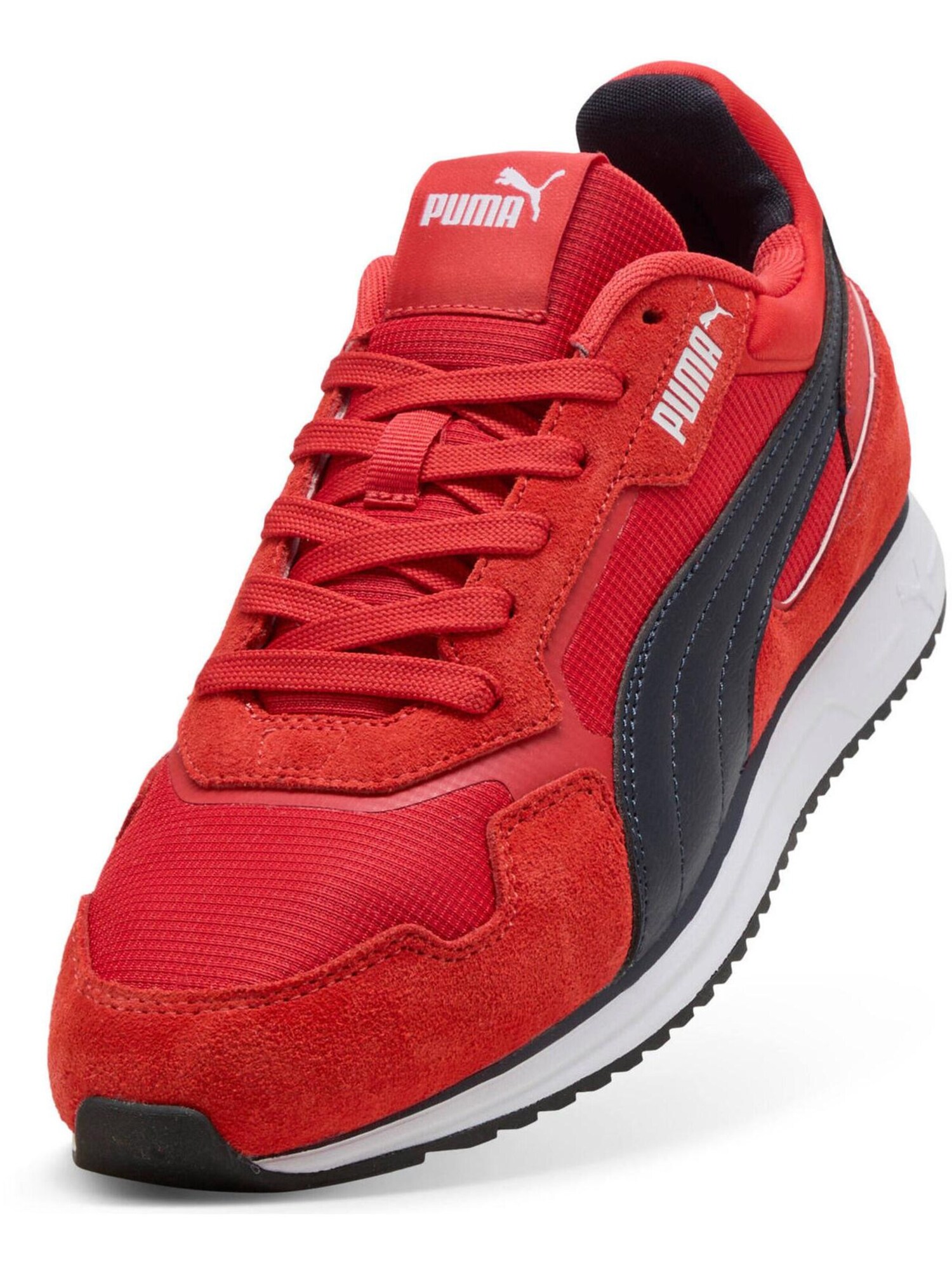PUMA Zapatillas deportivas bajas 'Softride St Miler' navy / rojo