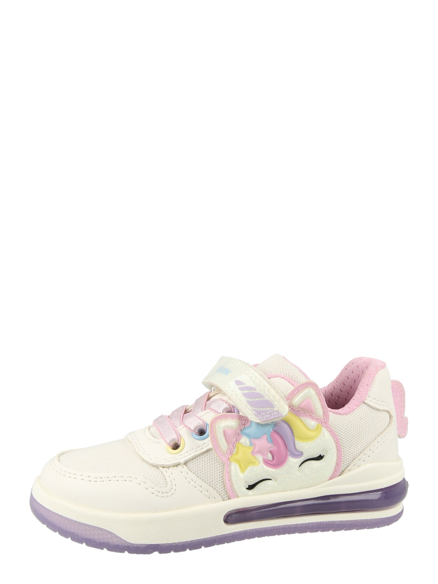 GEOX Sneaker 'SKETLITE'  galben / mov lavandă / roz / alb natural