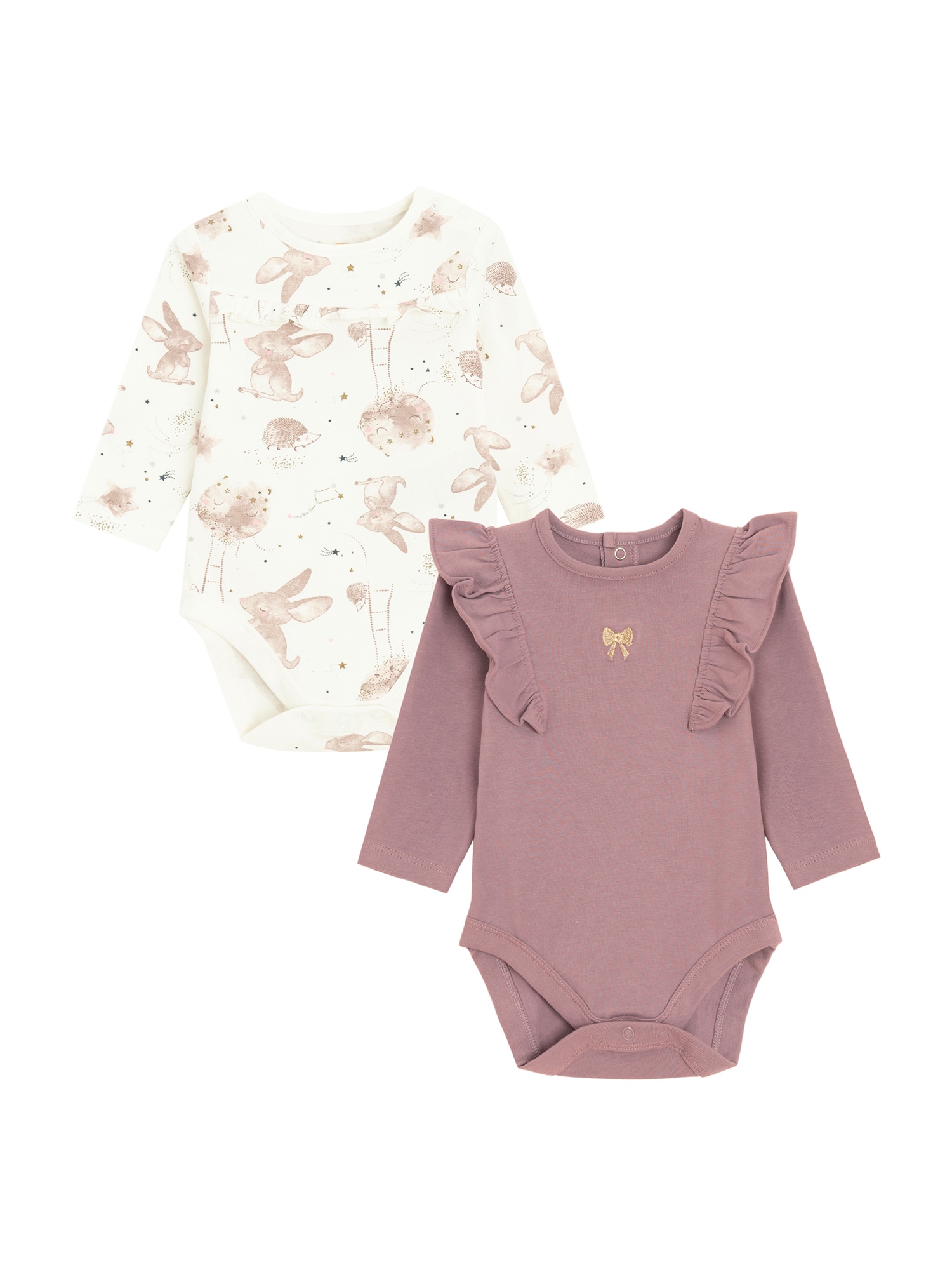 Cool Club Salopetă  bej / roz pal / alb natural