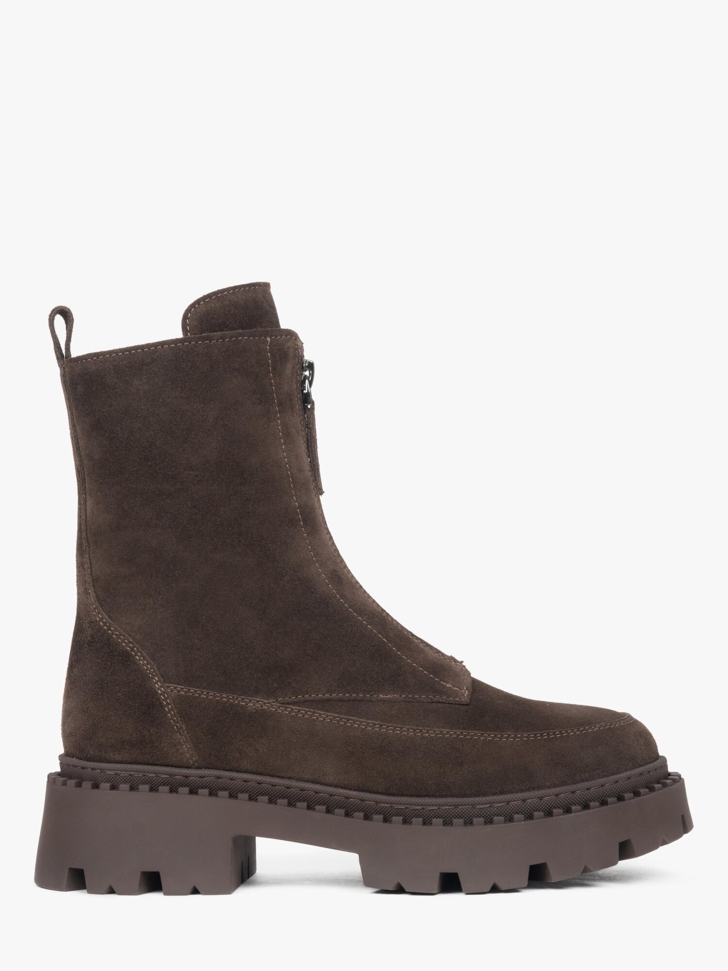 Estro Botas de tobillo '09-3583'  marrón oscuro