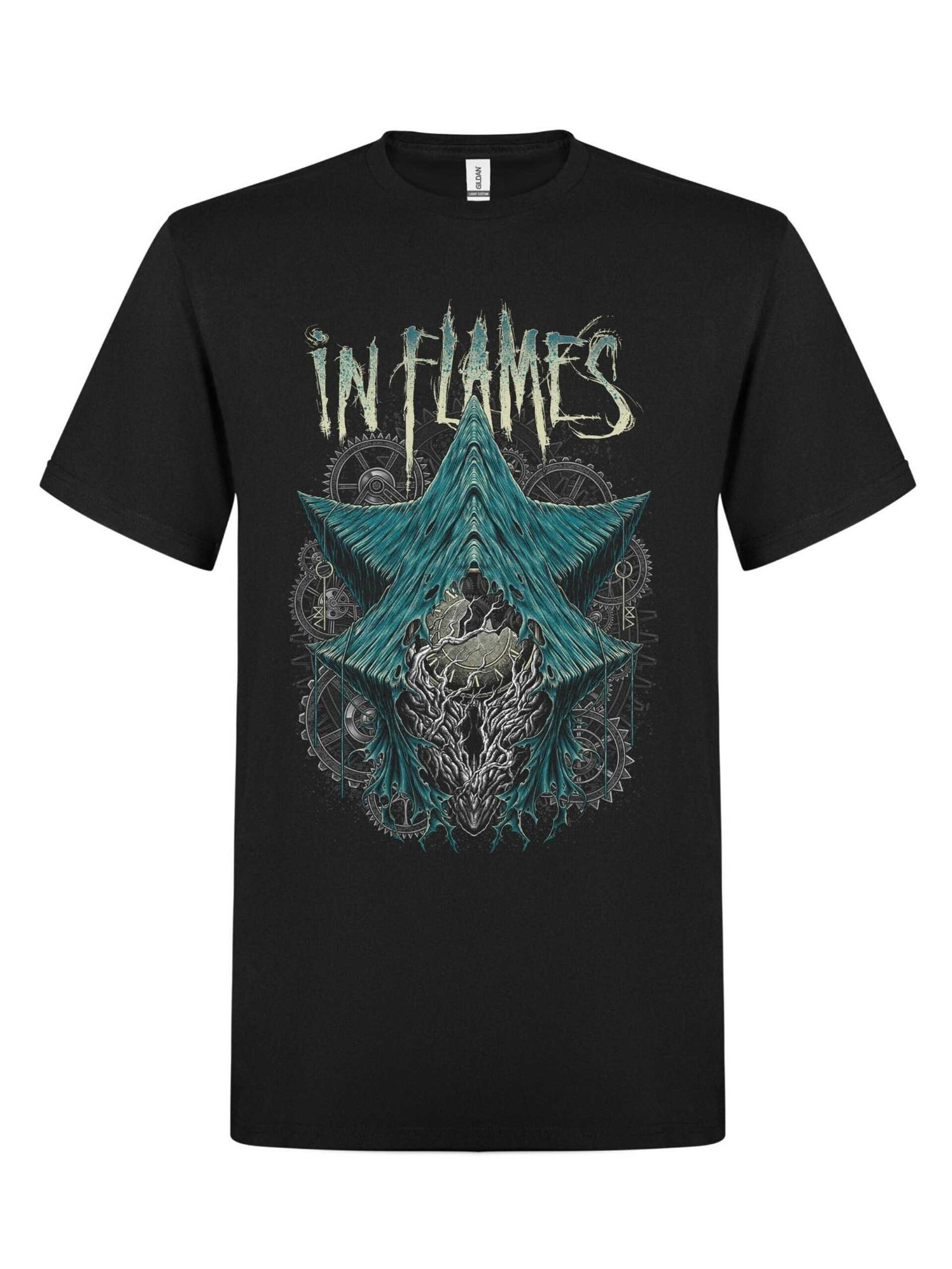 Rockshirts T-shirt 'In Flames The Wheel Turns T-Shirt' herr