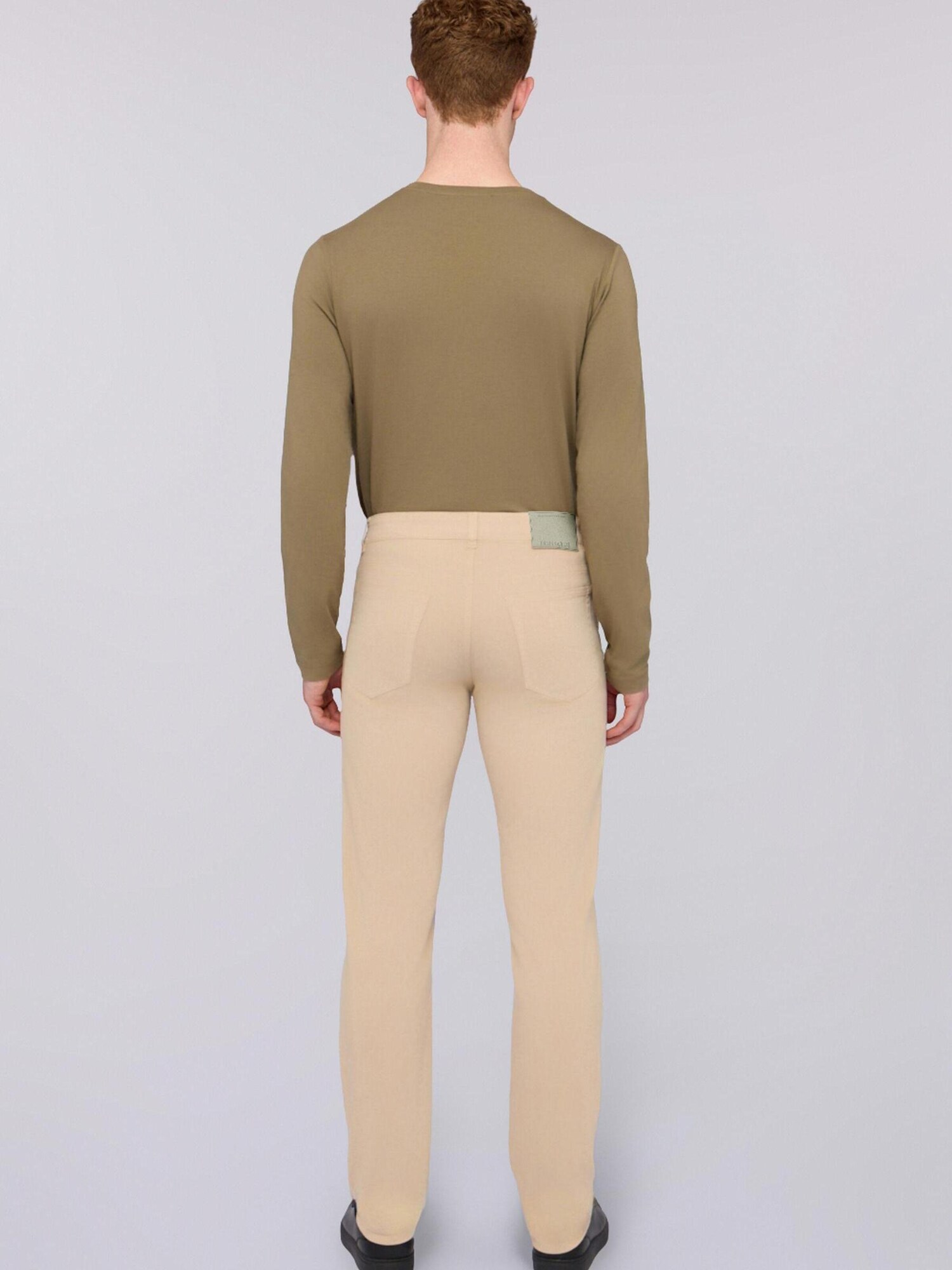 Trussardi Pantalón crema – imagen 3