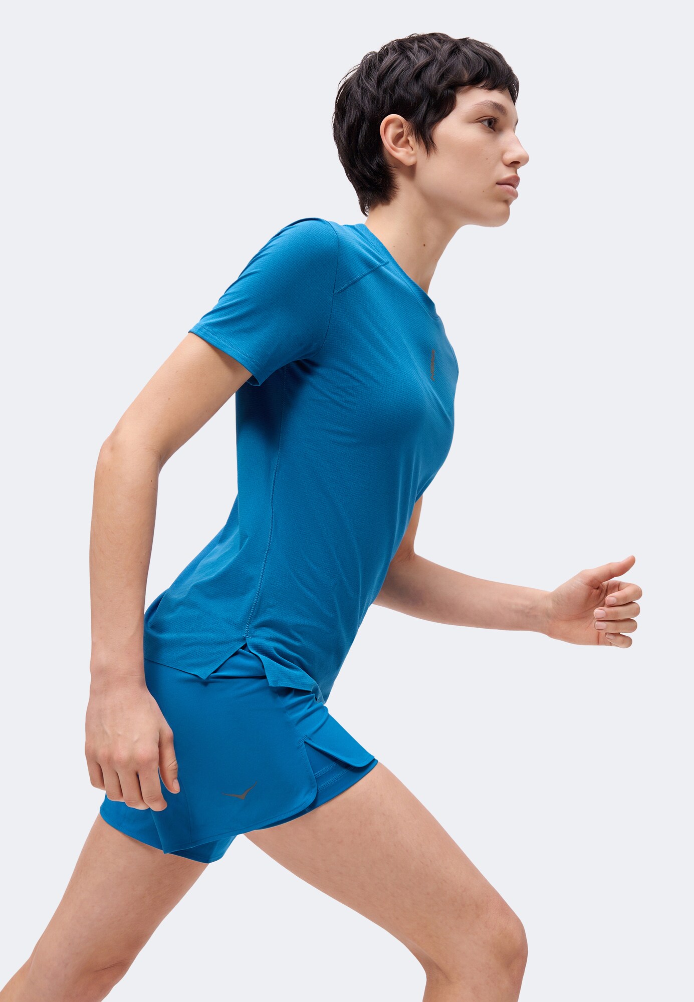 HOKA Camiseta funcional 'EveryRun'  turquesa – imagen 4