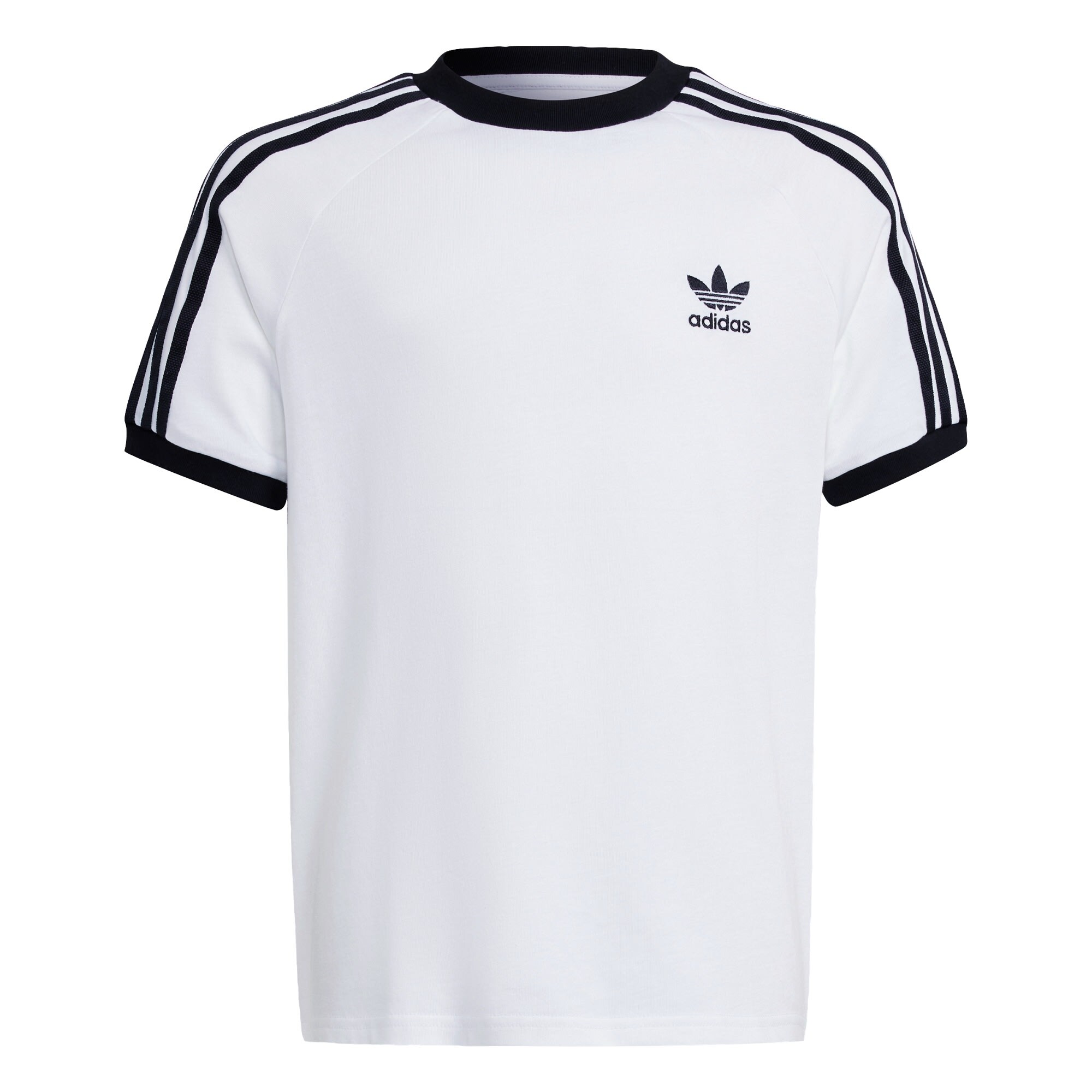ADIDAS ORIGINALS Tricou Adicolor  negru / alb