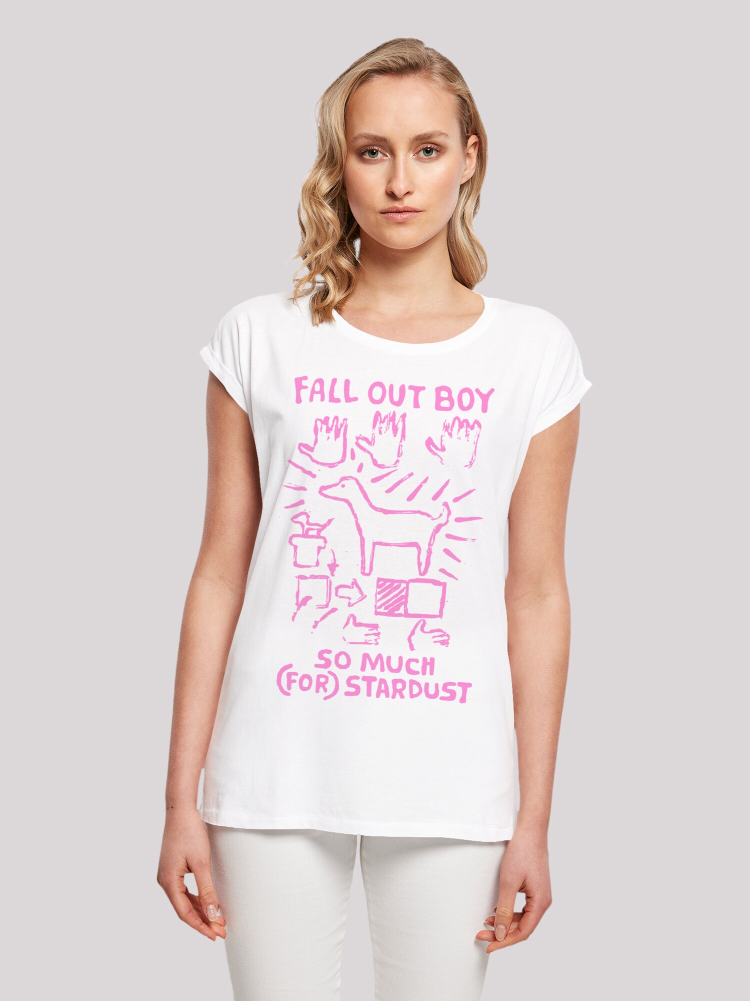 Thumbnail - F4NT4STIC T-Shirt Fall Out Boy Dog So Much Stardust
