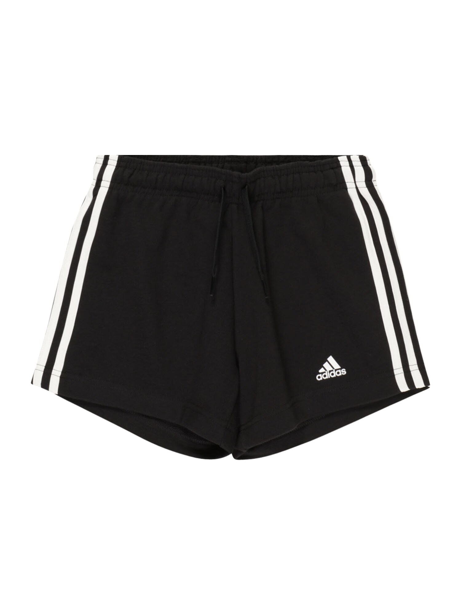 ADIDAS SPORTSWEAR Športové nohavice 'Essentials 3-Stripes'  čierna / biela