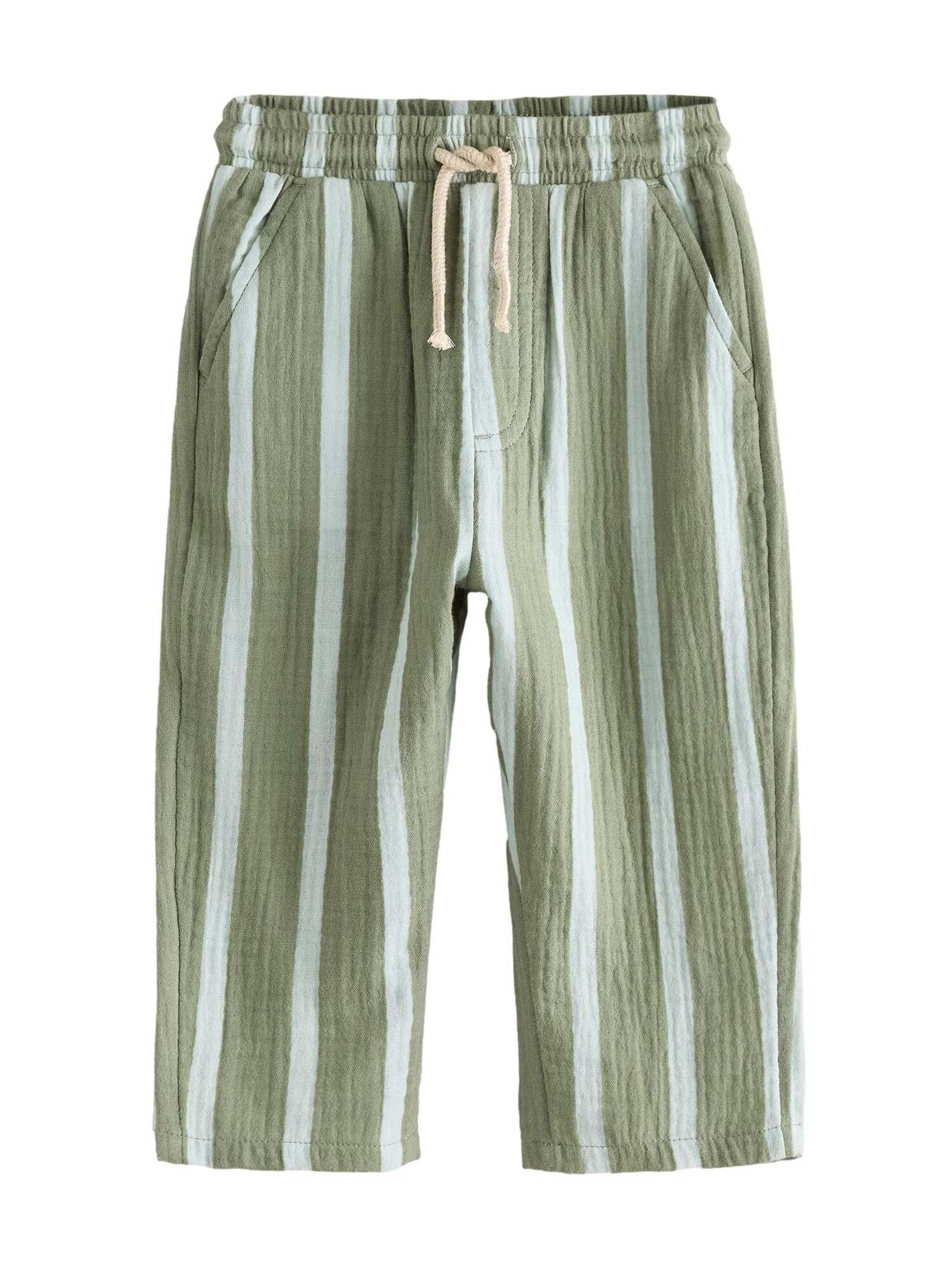 Next Pantaloni  oliv / verde pastel